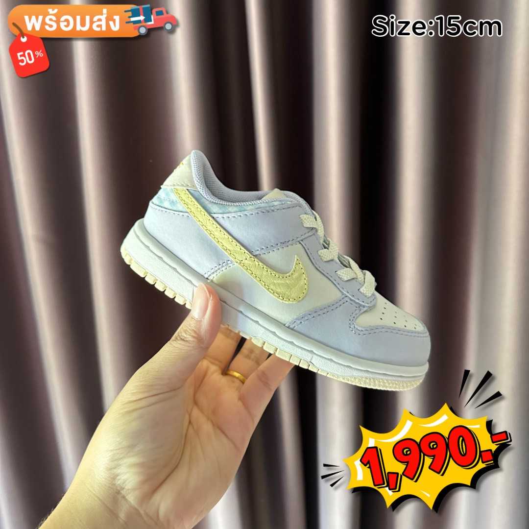 SALE 🔥 พร้อมส่ง Nike Dunk Low Purple Shoes  (Size 15m)