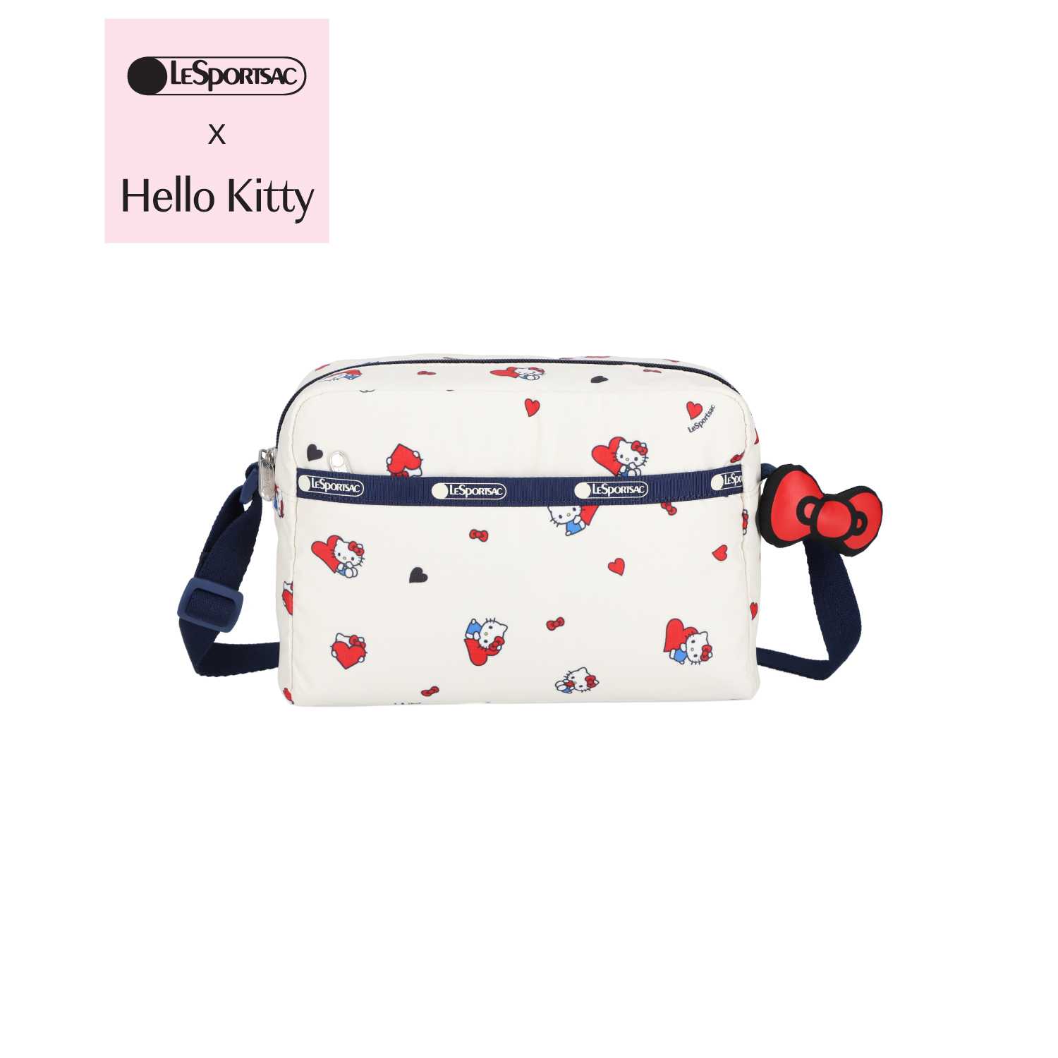 Lesportsac Daniella Crossbody bag กระเป๋าสะพายข้าง Style 2434 Lesportsac x Hello Kitty