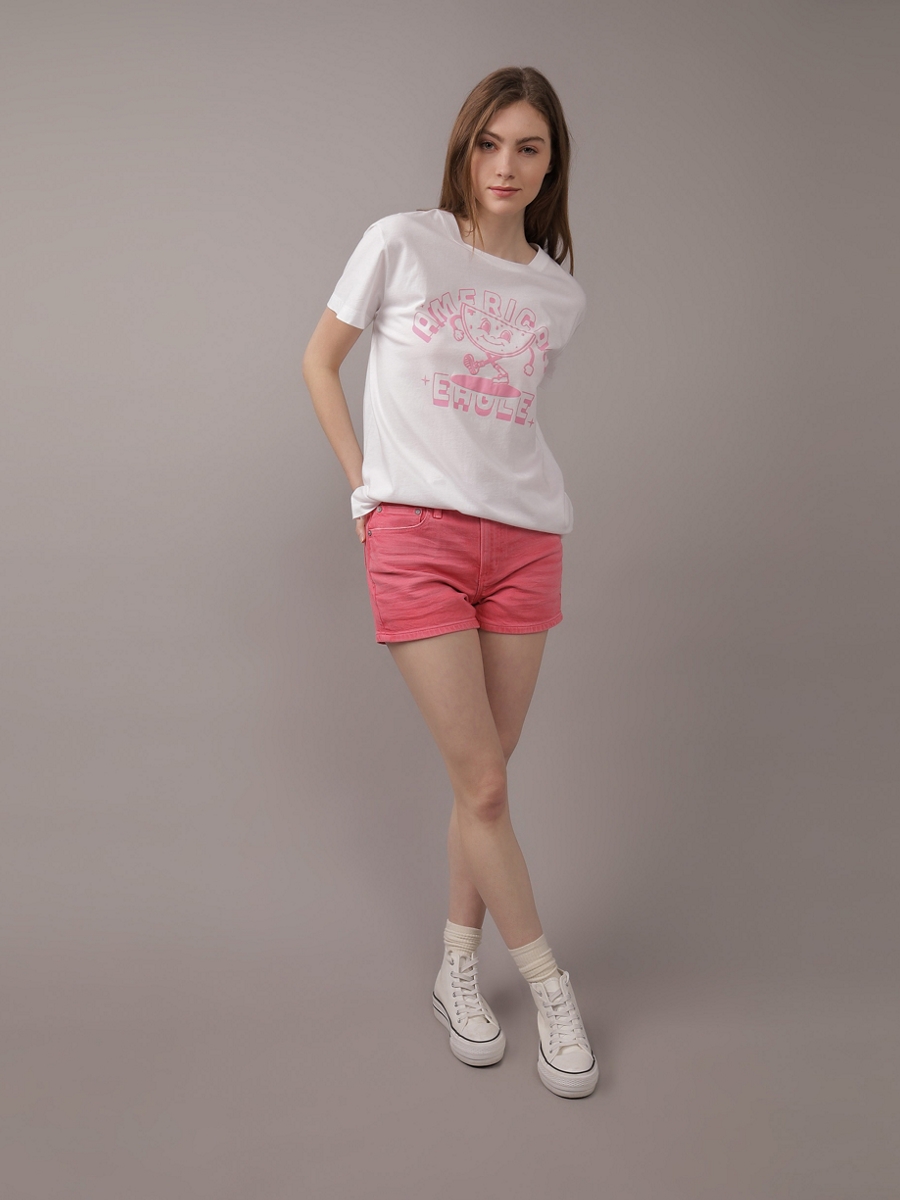 เสื้อ ผู้หญิง 9514 BRANDED BOYFRIEND TEE INTL ( 037-9514-100 )