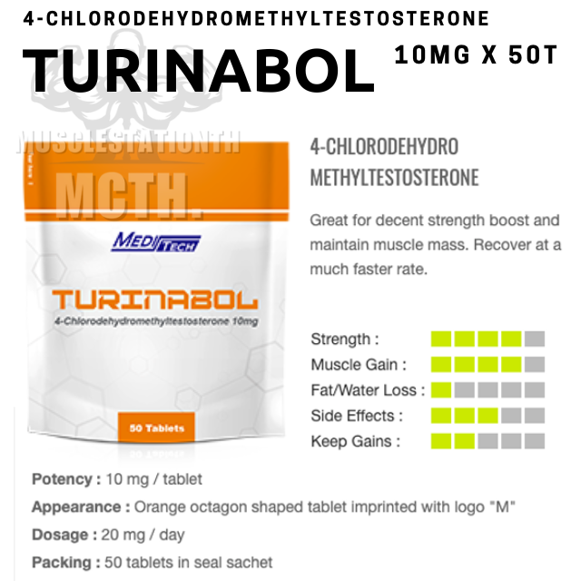 Tbol (Turinabol) Meditech (10mg×50t)