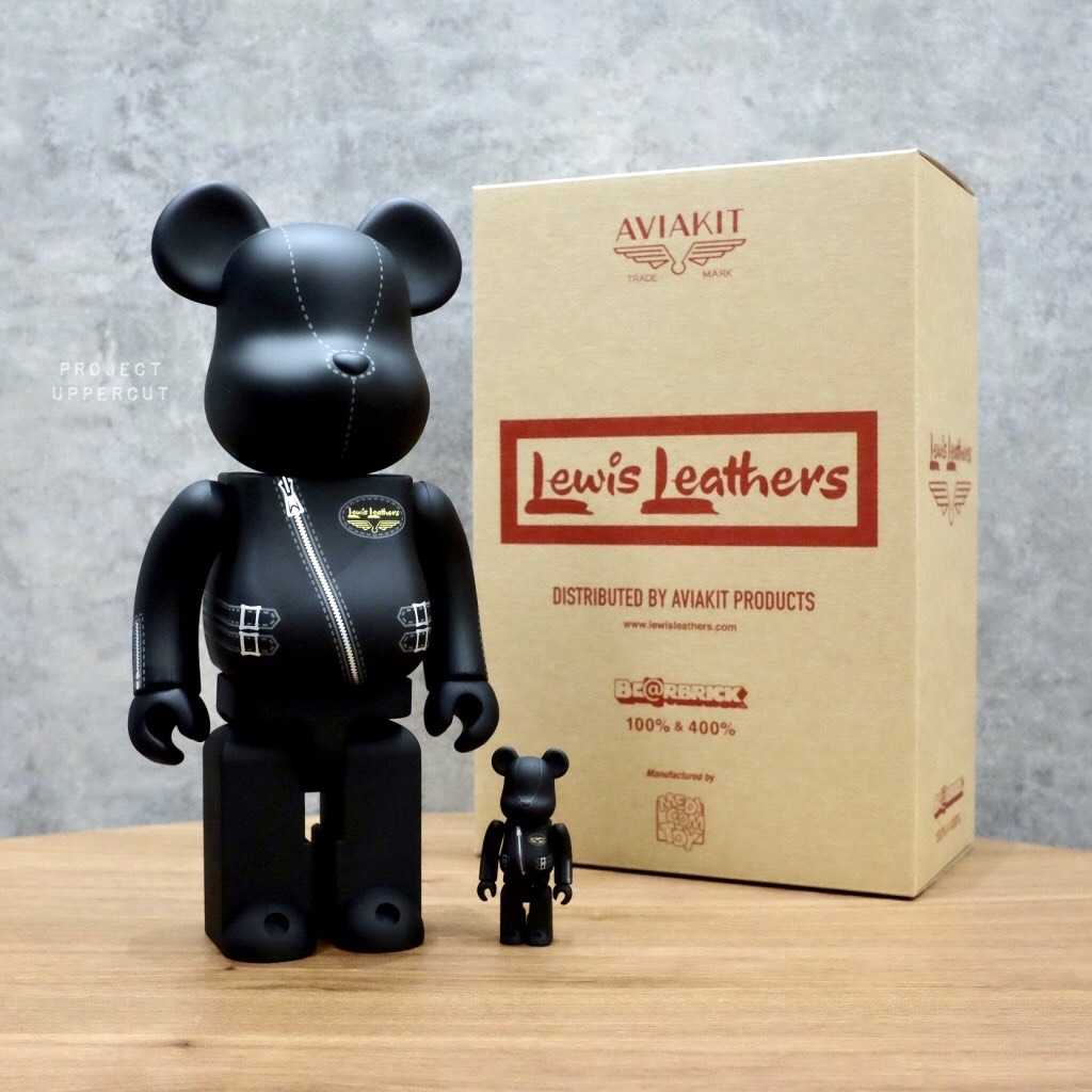 BE@RBRICK 400%+100% AVIAKIT PRODUCTS - Lewis Leathers [New]