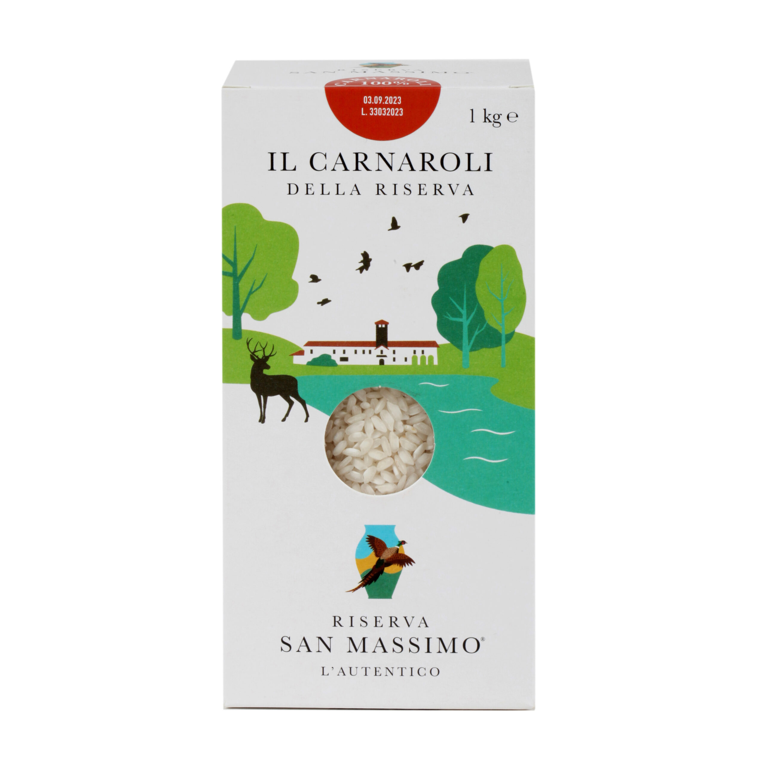 Rice Carnaroli Superfino Riserva San Massimo - 1KG