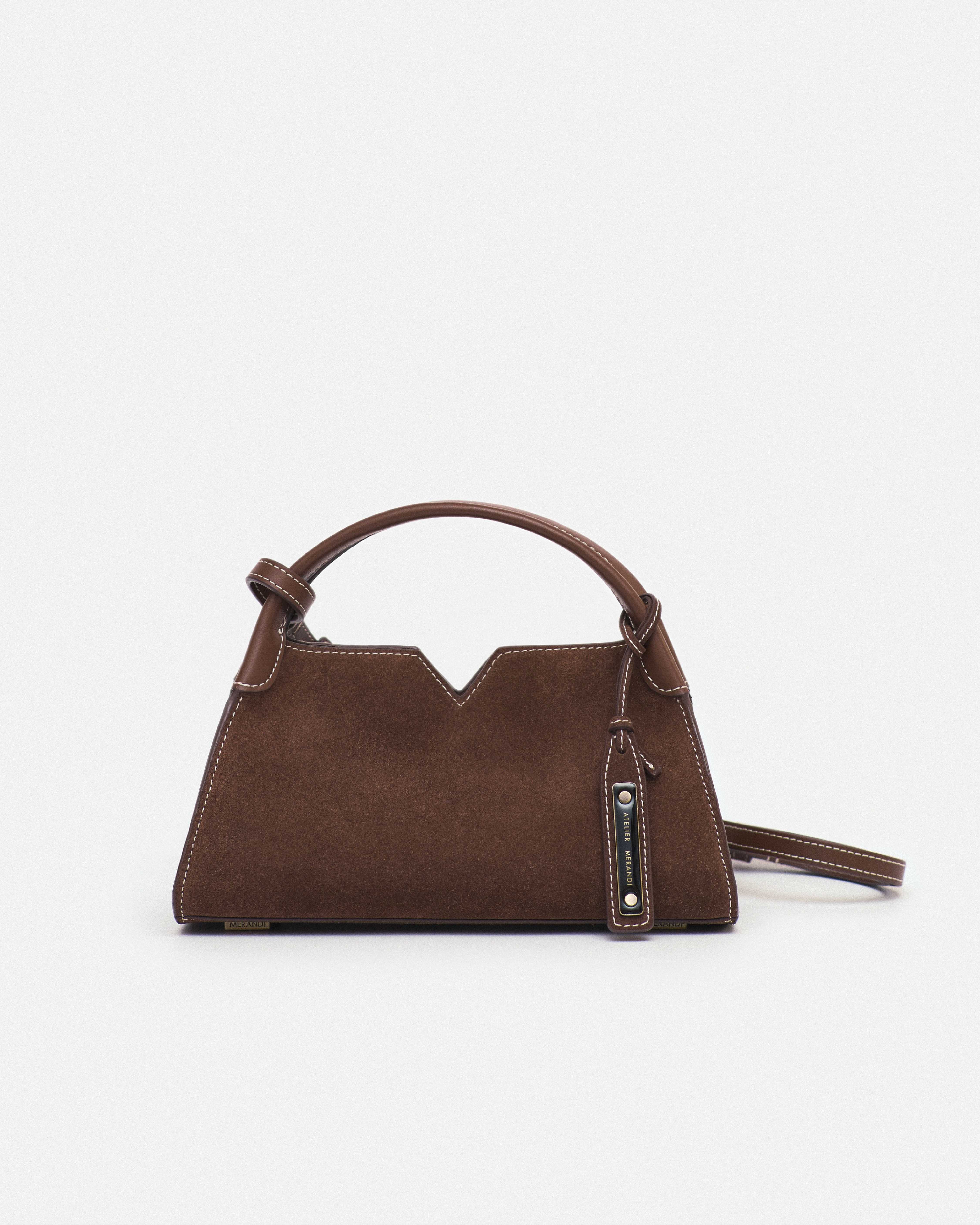 MIKI Bag - WALNUT (Suede)
