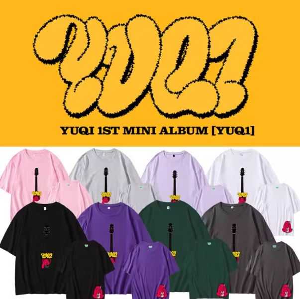 Pre-Order | เสื้อยืด YUQI (G)I-DLE : YUQ1