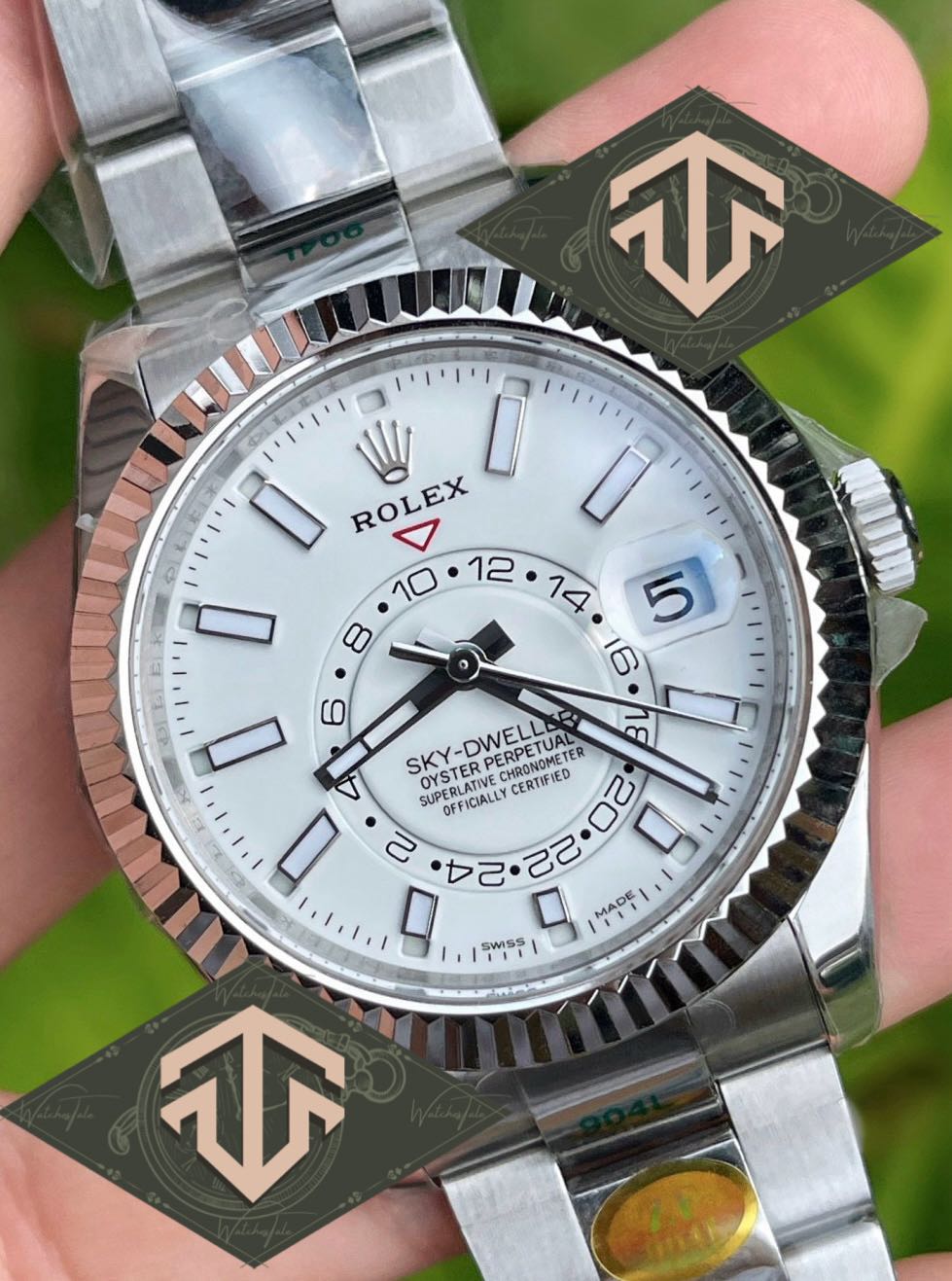 Rolex Sky-Dweller White Dial Ref.326934 42mm. ZF