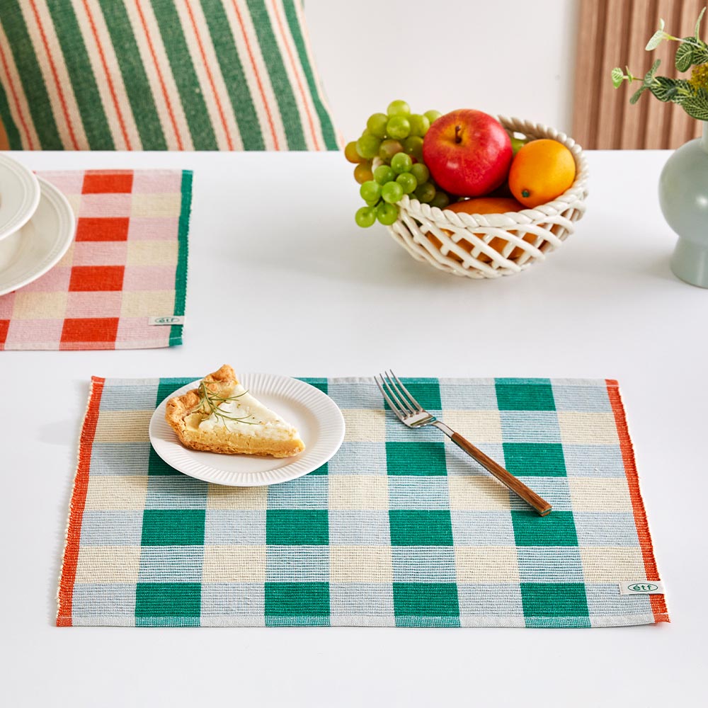(Pre-order)  Summer Costa - Placemat Green 33 x 45 cm