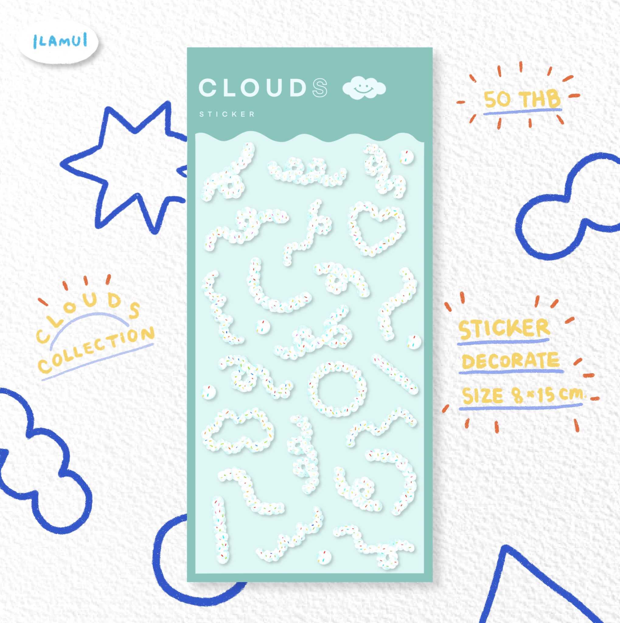 CLOUDS sticker