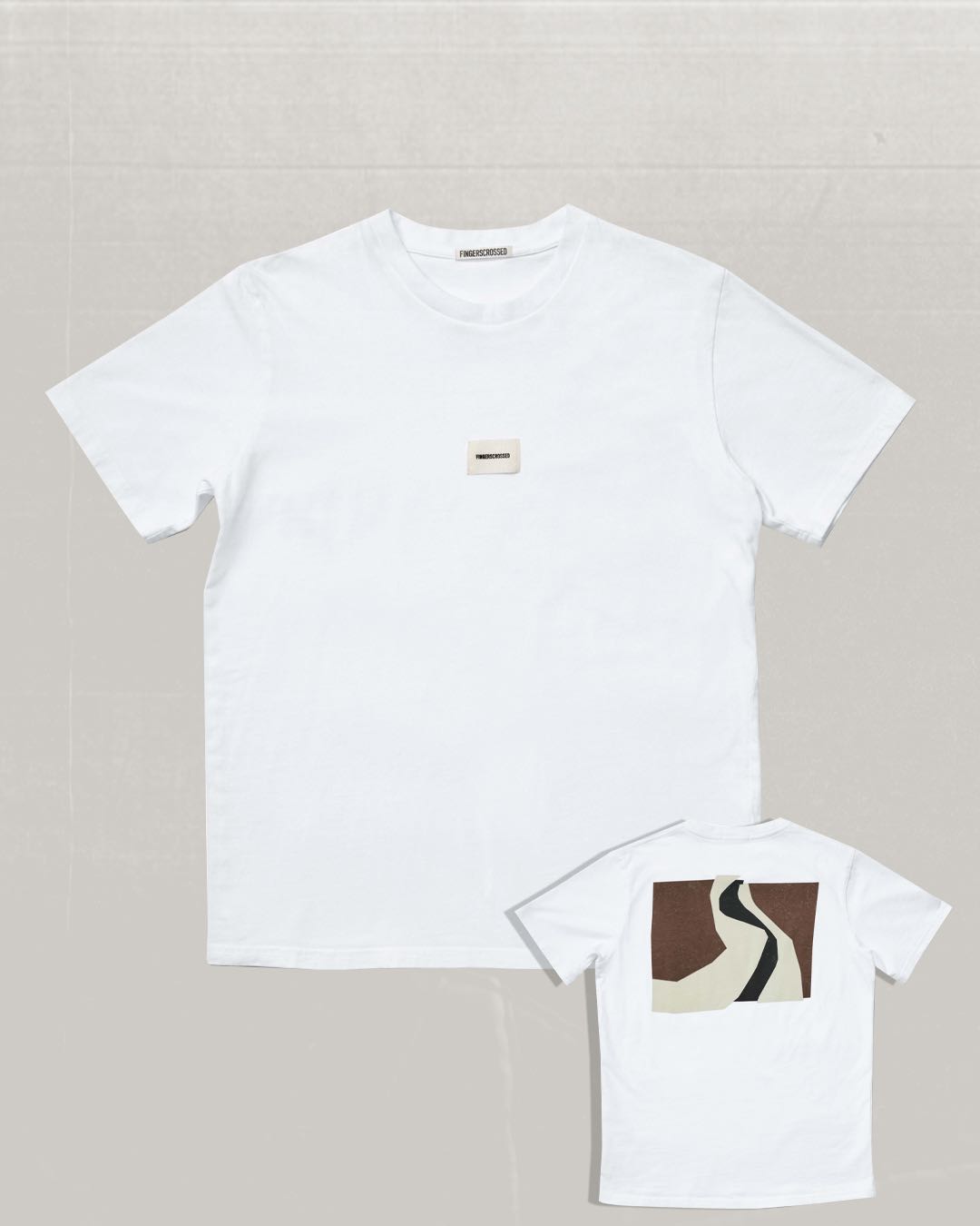 #TEE MOVEMENT COLLAGE WHITE