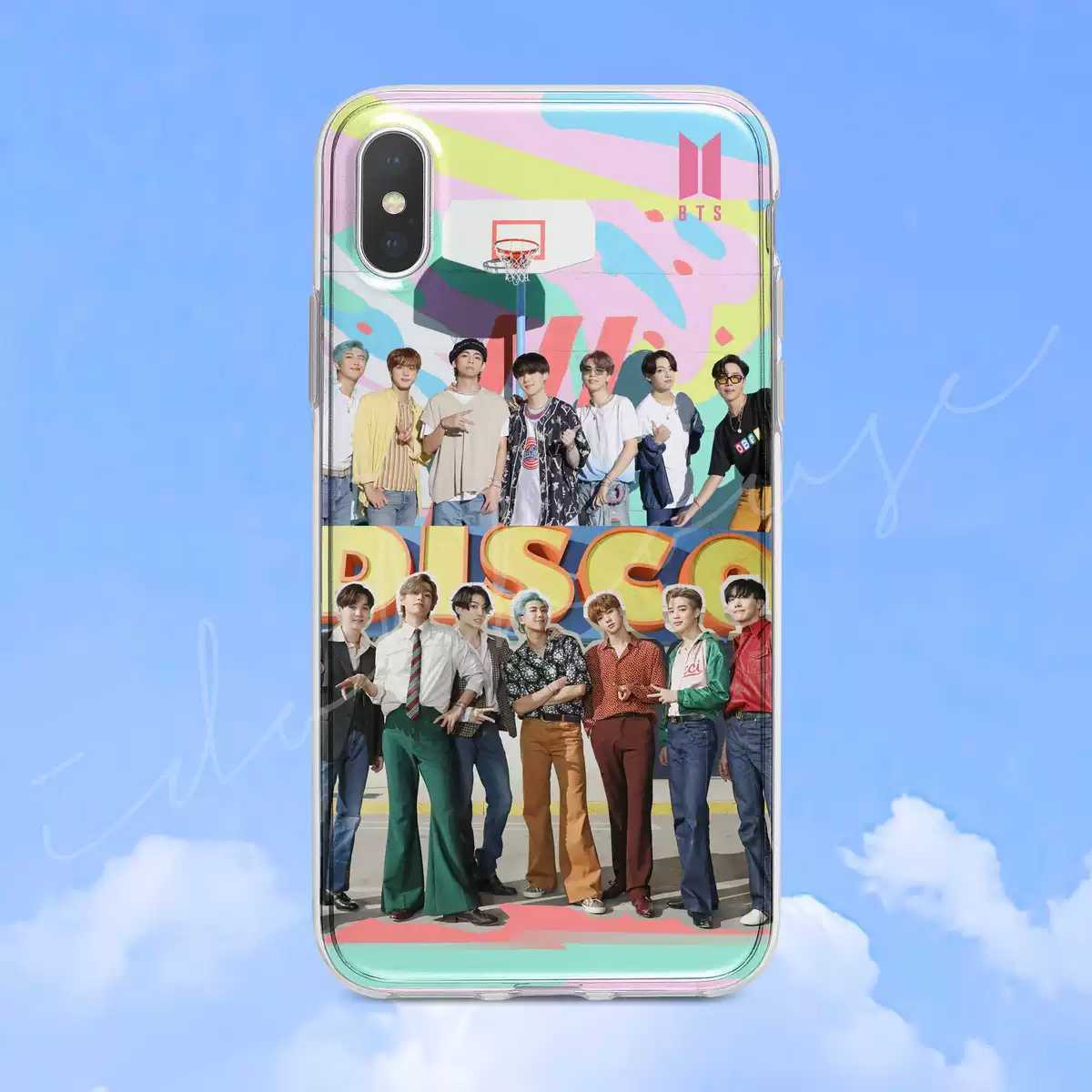 [พรีออเดอร์🇨🇳]  เคสสกรีนลาย BTS ระบุรุ่นช่องหมายเหตุ