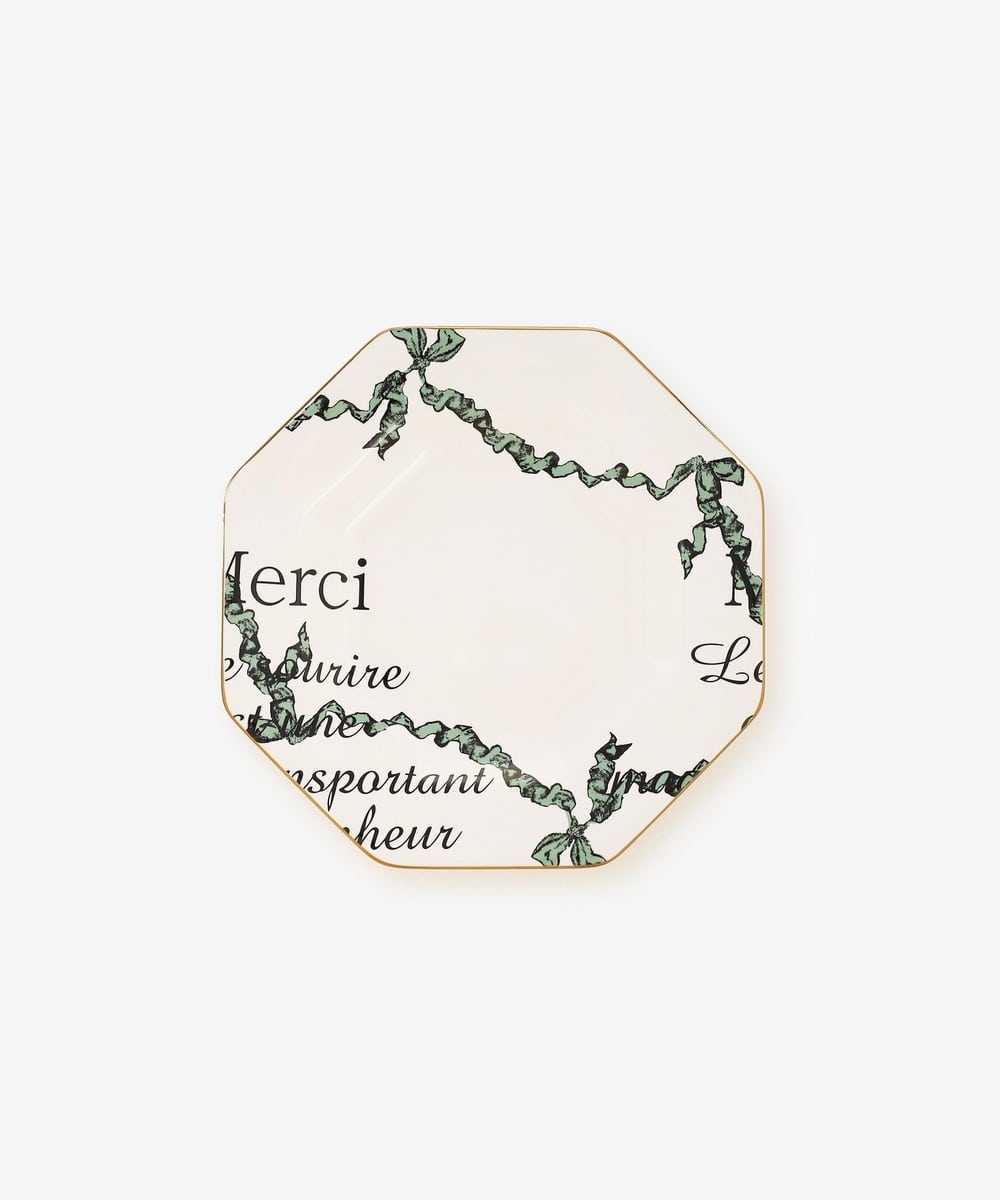 (พรีออเดอร์) Octagon plate S/gobe stamp