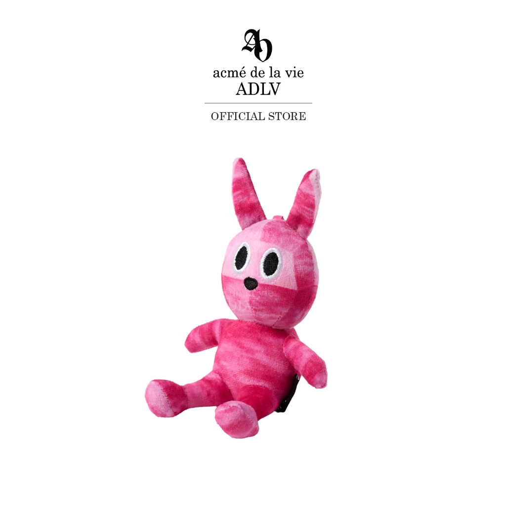 ADLV [acme de la vie] พวงกุญแจ รุ่น Retro Rabbit Doll Key Ring Pink