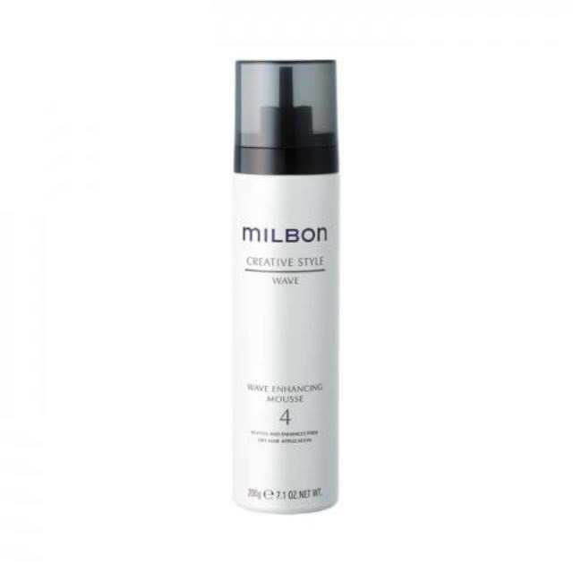 Milbon Wave enhancing mousse 4 - 200g Revive มูสจัดแต่งลอนดัดคืนชีวิตให้ลอนดัด