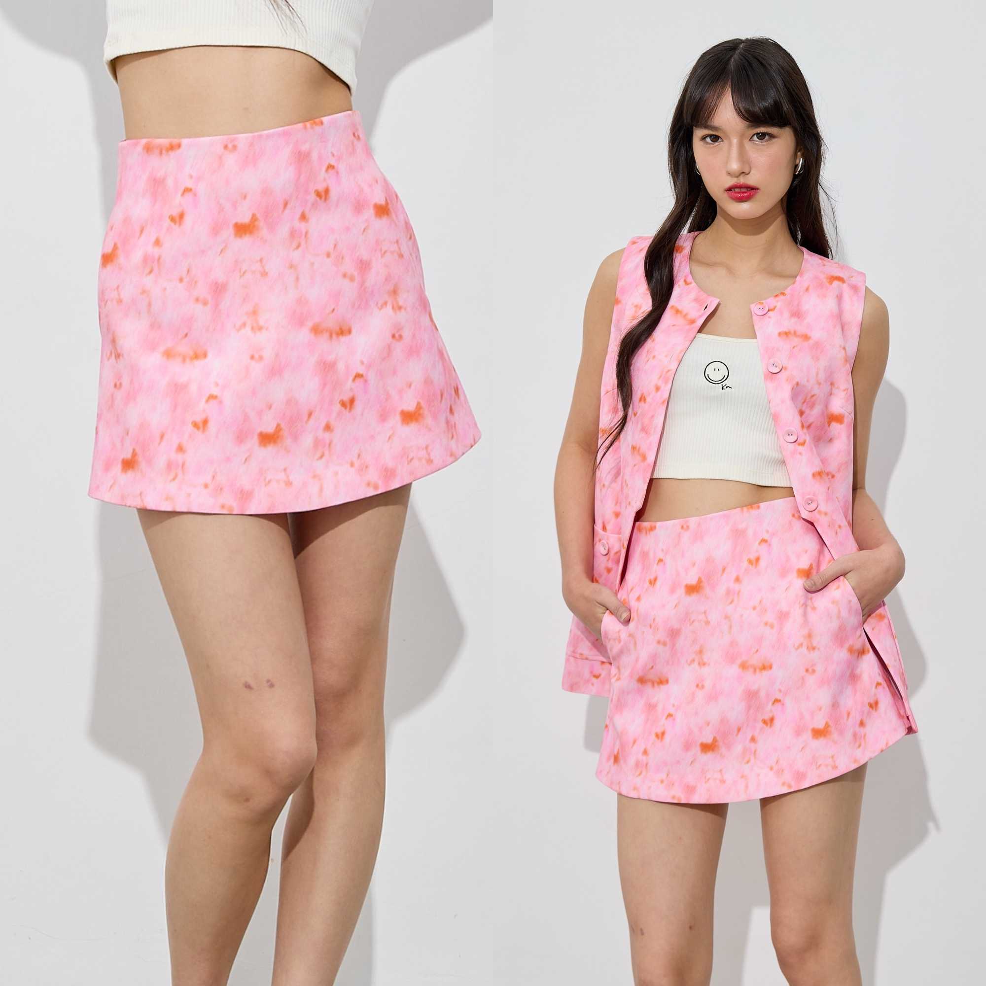GROOVY SKORT (Cloudy Pink)