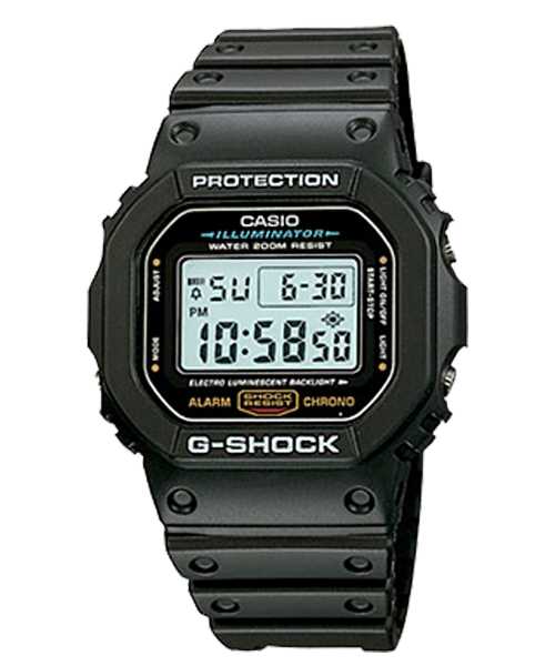 G-SHOCK นาฬิกาคาสิโอ พร้อมส่ง นาฬิกาข้อมือ นาฬิกาของแท้ ประกันศูนย์ CMG 1 ปี รุ่น DW-5600E-1VS