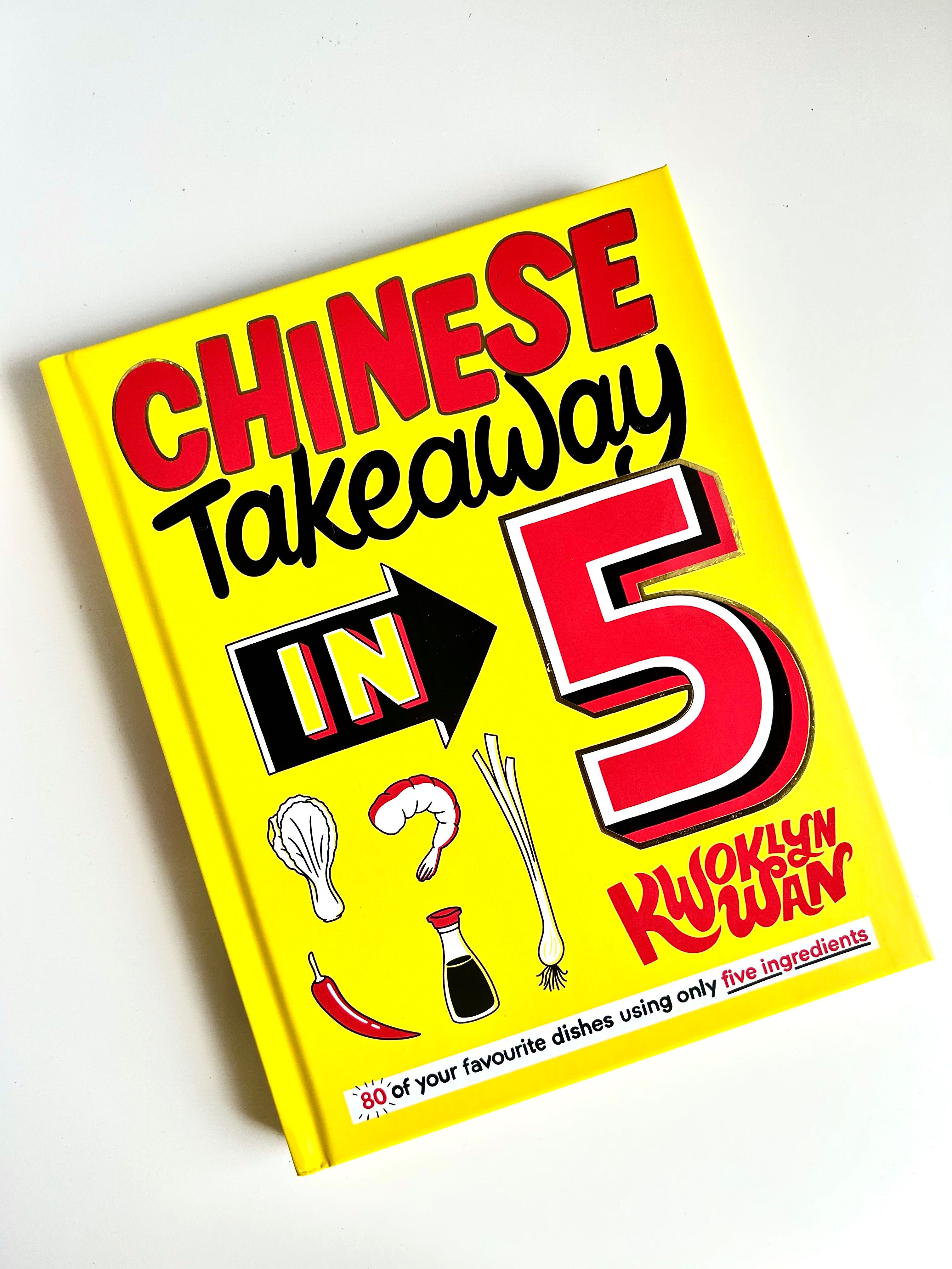 หนังสือ อาหาร เครื่องดื่ม จีน ภาษาอังกฤษ CHINESE TAKEAWAY IN 5 