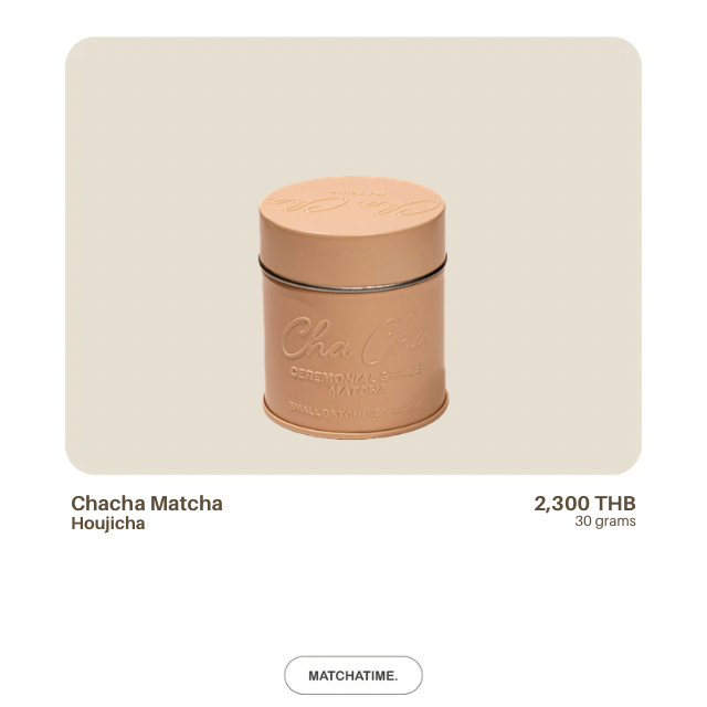 Chacha matcha houjicha