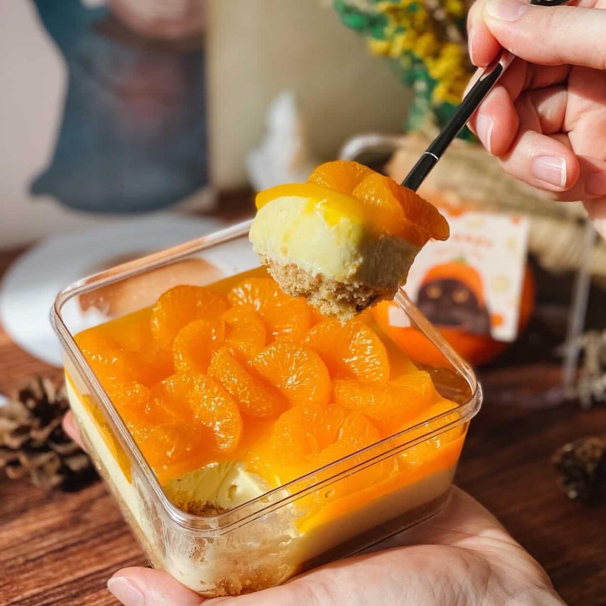 Orange cheese pie (Pre-order) ขนมยอดนิยม