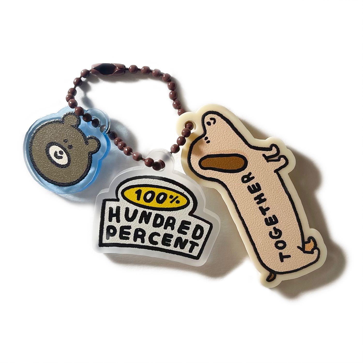 keyring set ชุด 3 ชิ้น - hundred percent