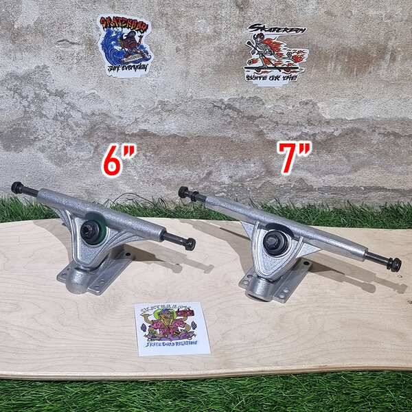 0504 Longboard truck ขนาด 6, 7 นิ้ว สำหรับบอร์ดยาว หรือ เสริม surf adapter surf, WTB