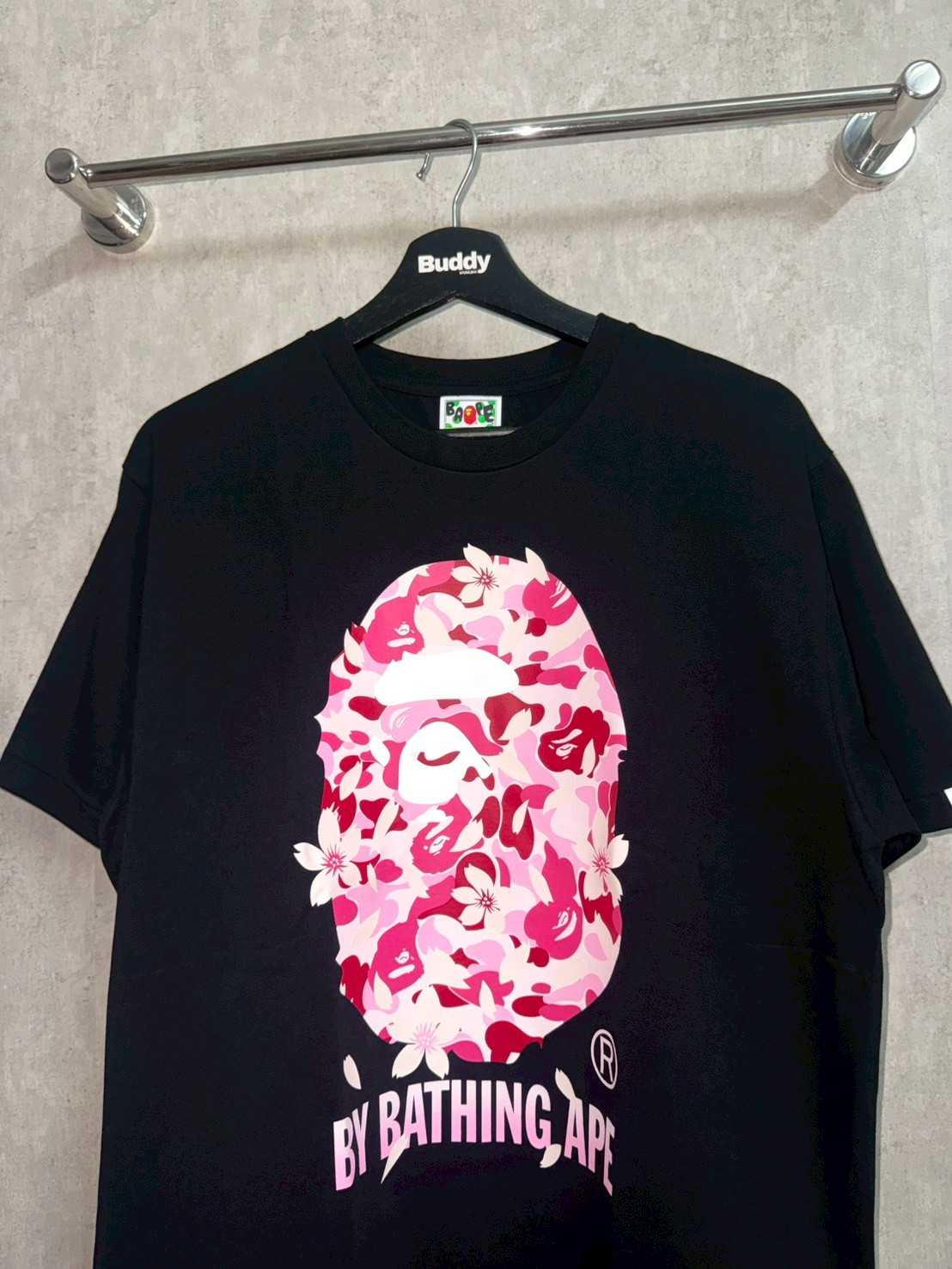 BAPE Abc Sakura Camo by Bathing Ape Tee Black