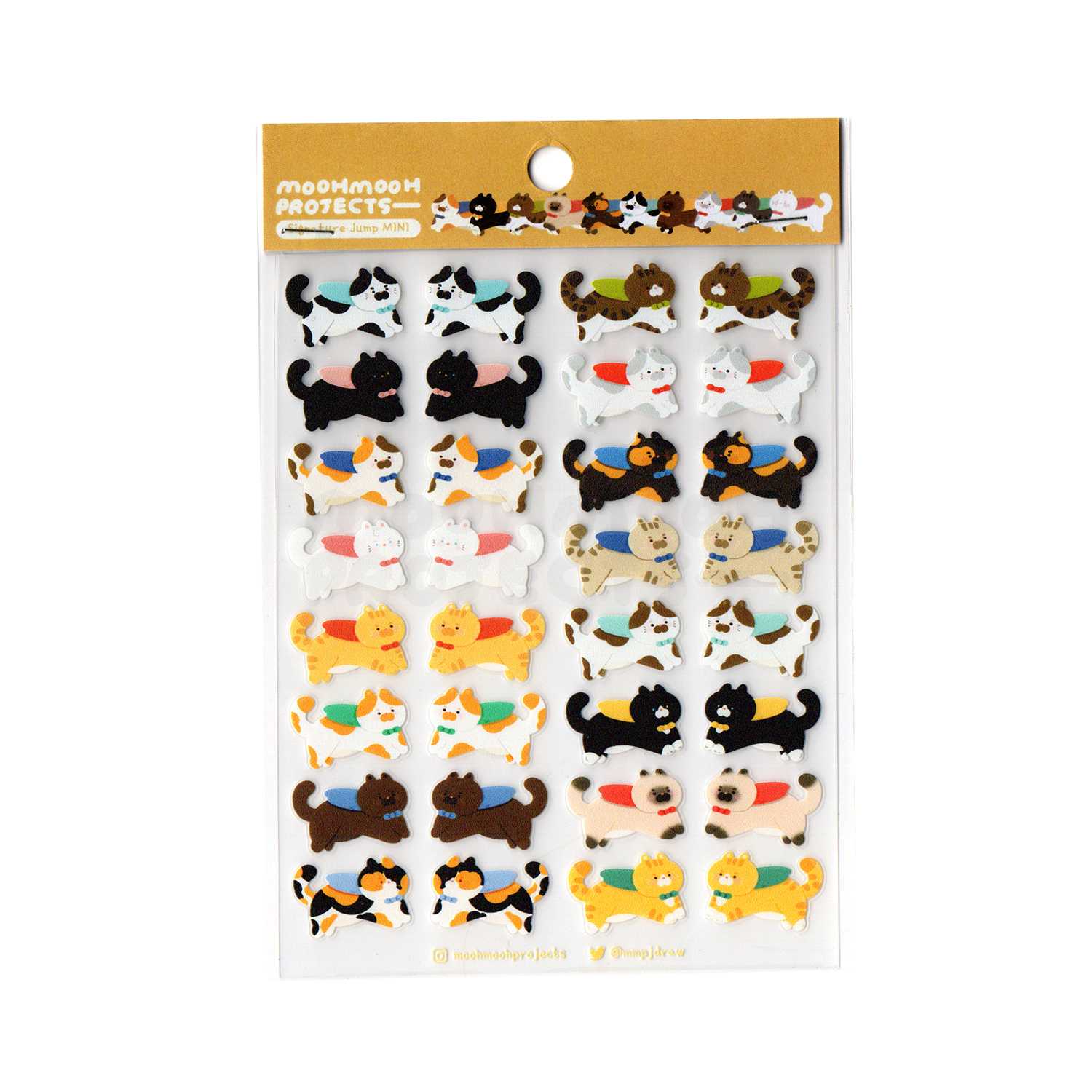Sticker Sheet - Signature Jump (Mini)