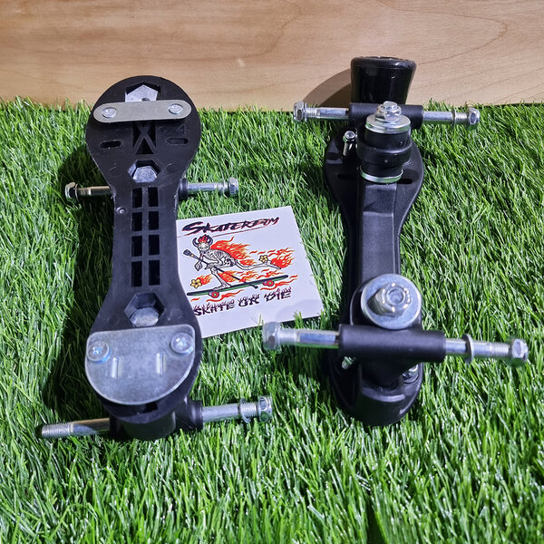 0405 ฐานรองเท้า Roller skate 4ล้อ DIY รองเท้าผ้าใบ หุ้มข้อ เบรกแบบ Impala