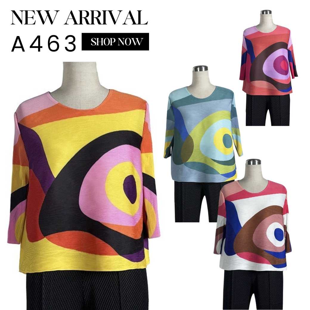 Peatbynisa A463 เสื้ออัดพลีท เนื้อผ้าPolyester100%
