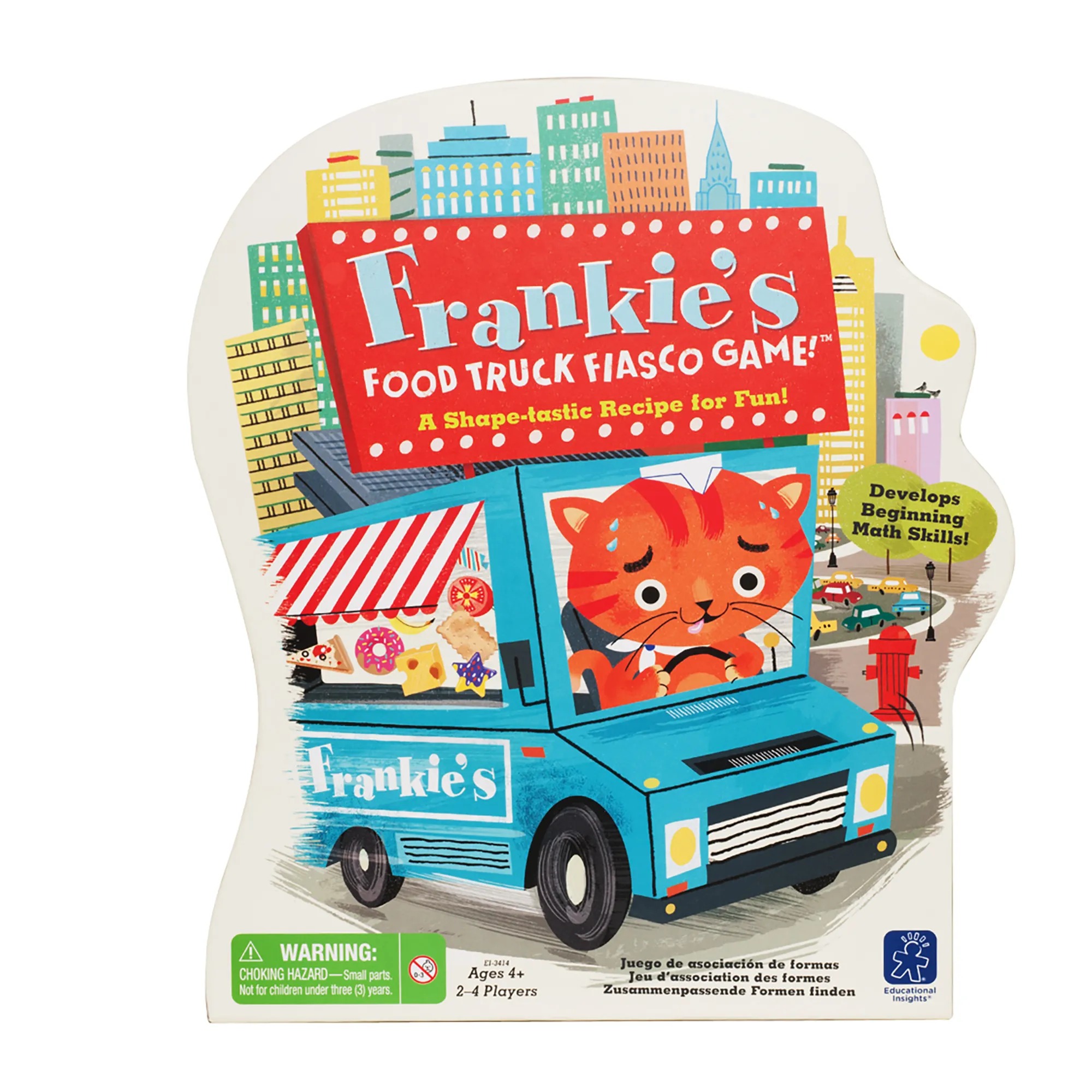 [อายุ 4+] เกมแฟรงกี้ป่วนรถเข็นอาหาร (FRANKIE'S FOOD TRUCK FIASCO GAME) [Educational Insights]