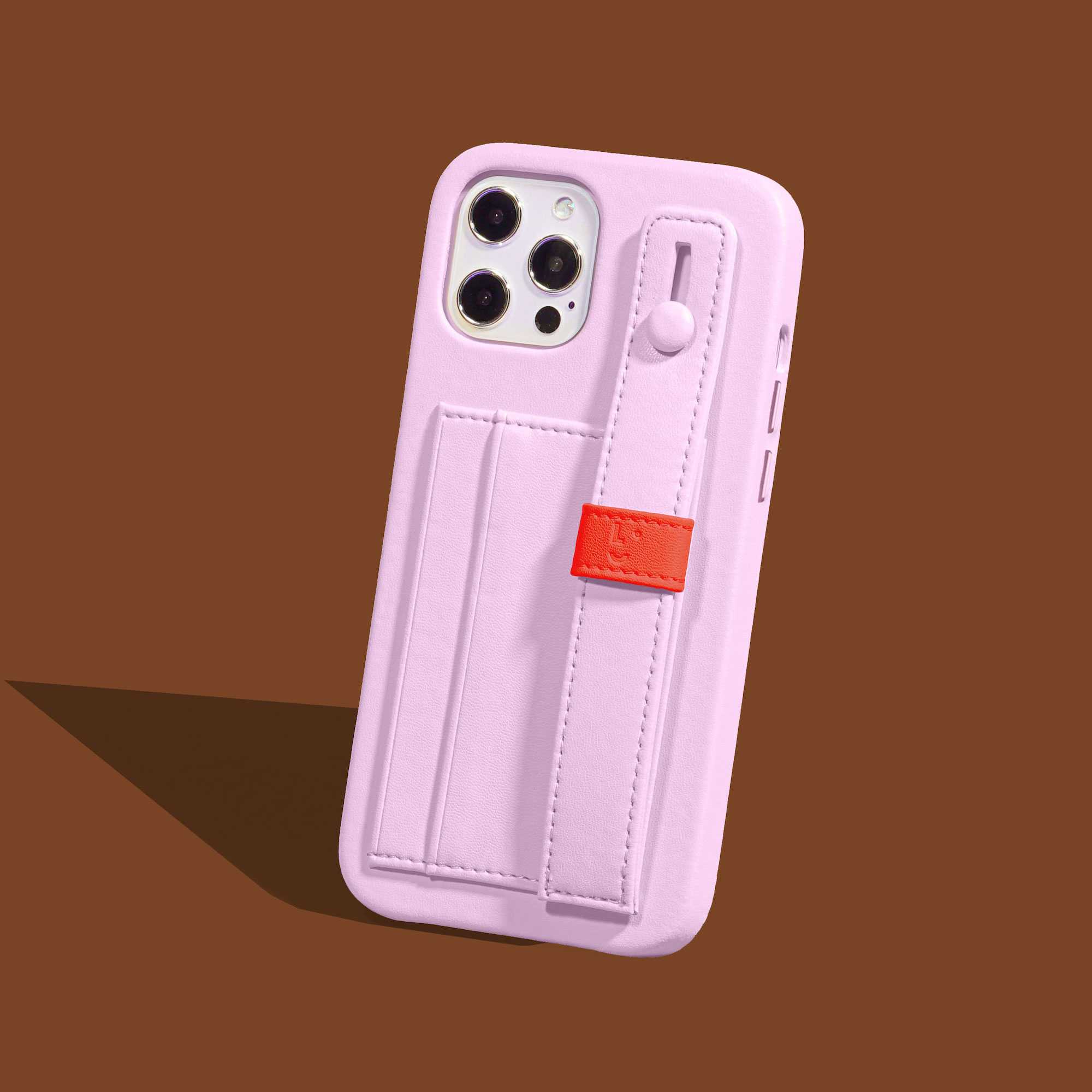 Hand Strap case in Berry Smoothie