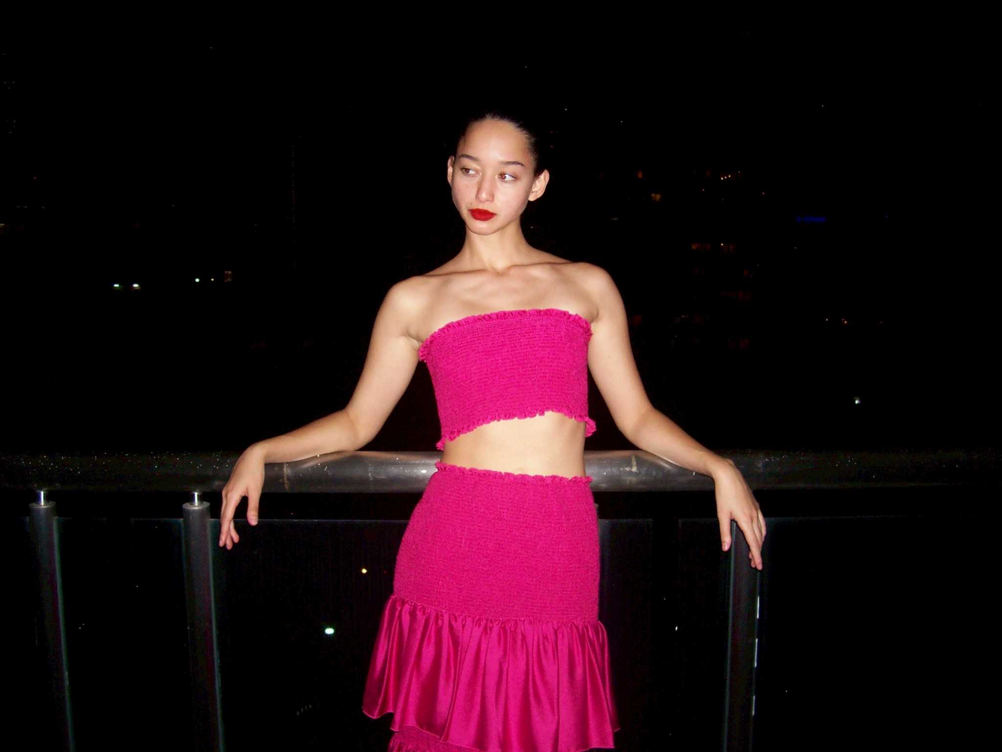 Tara Set (Tube top & Skirt) - Orchid Pink (Pre Order 7-10 Day)
