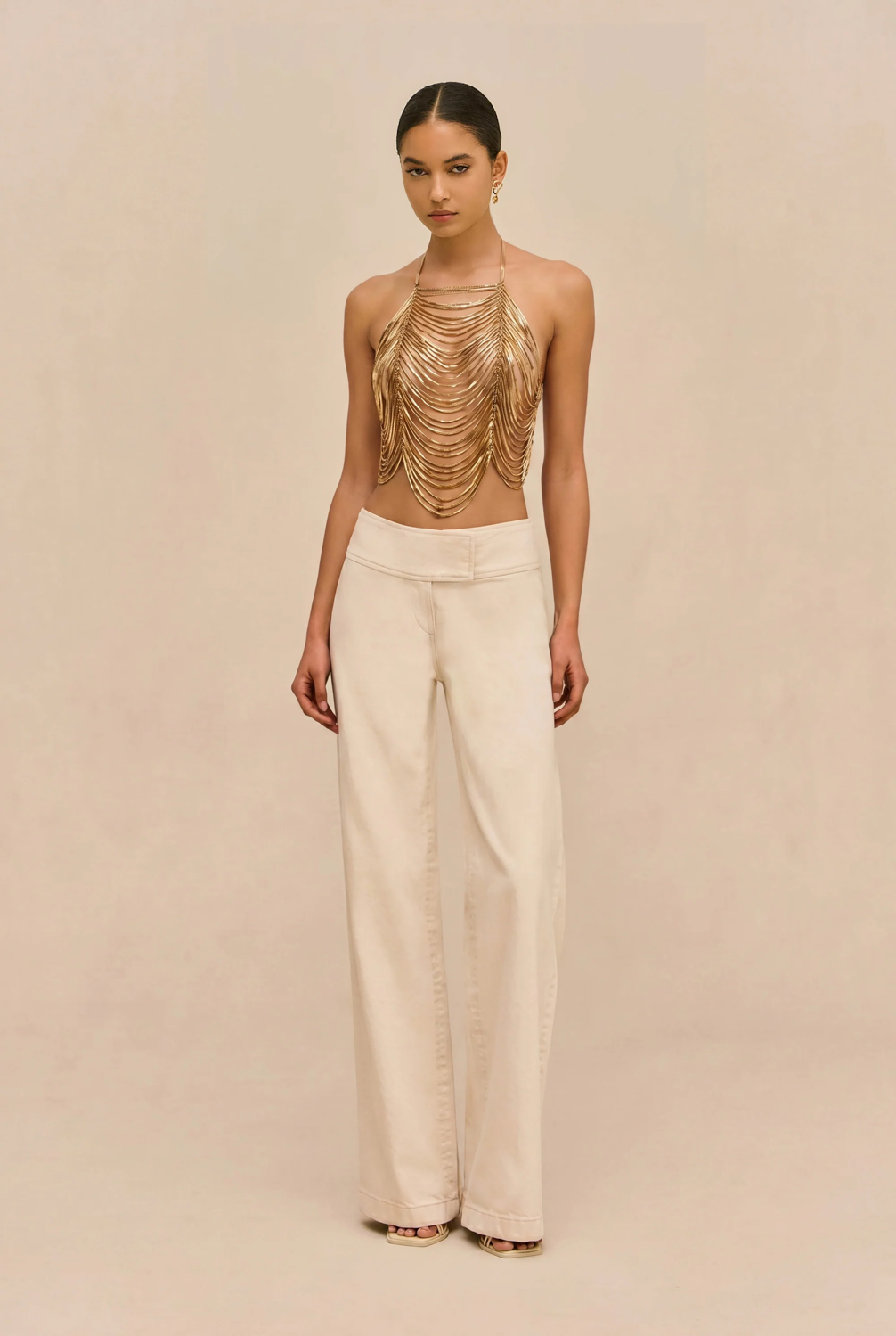 Cult Gaia Yael Pant - Travertine