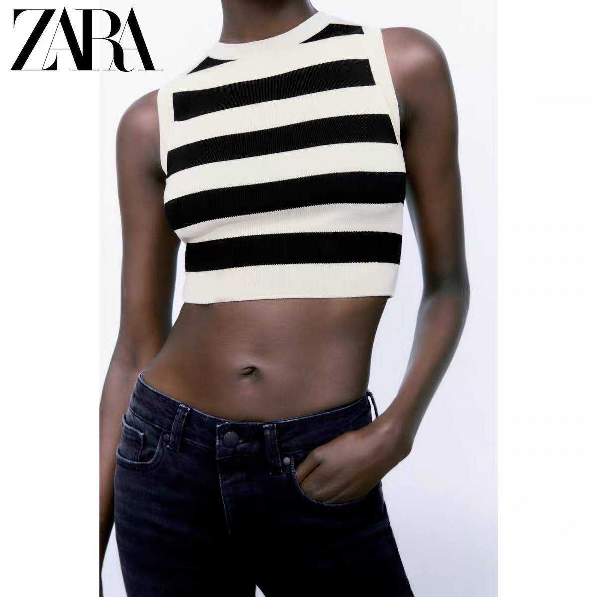( SALE ) ZARA STRIPE KNIT TOP