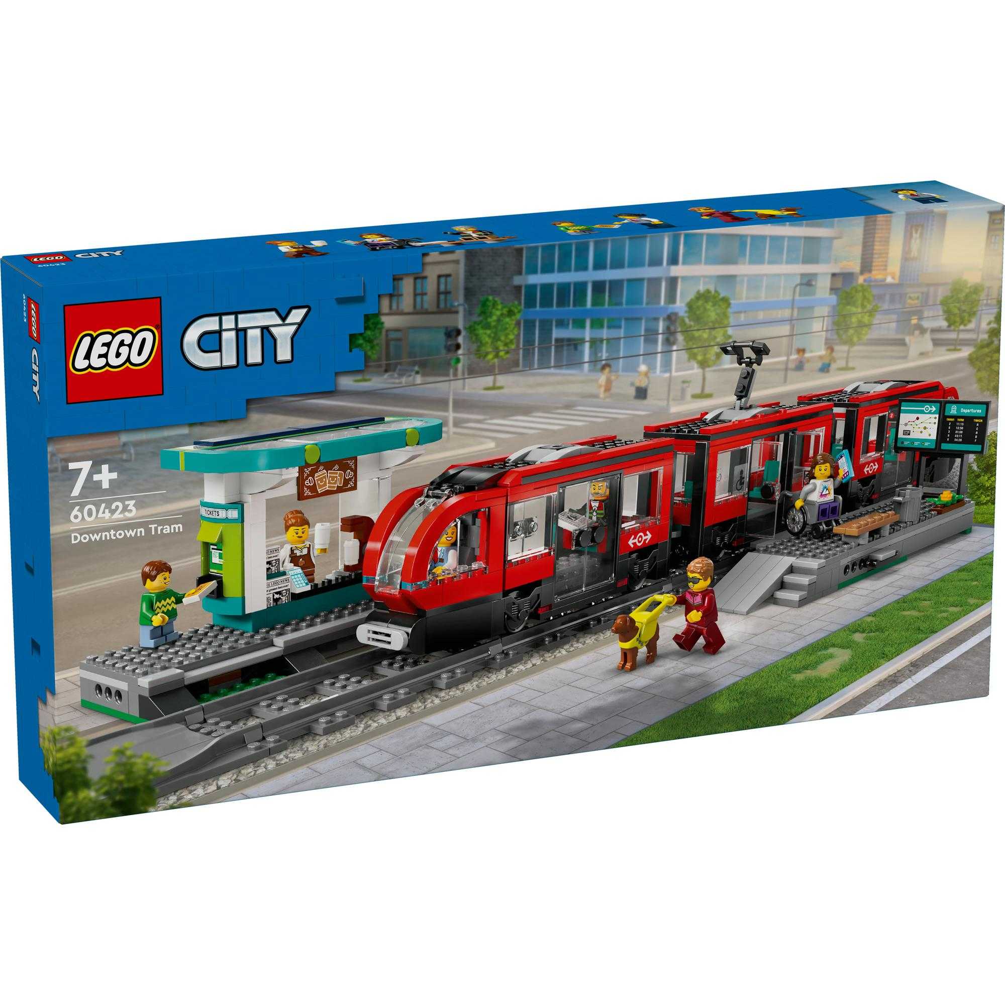 LEGO 60423 Downtown Streetcar and Station V29