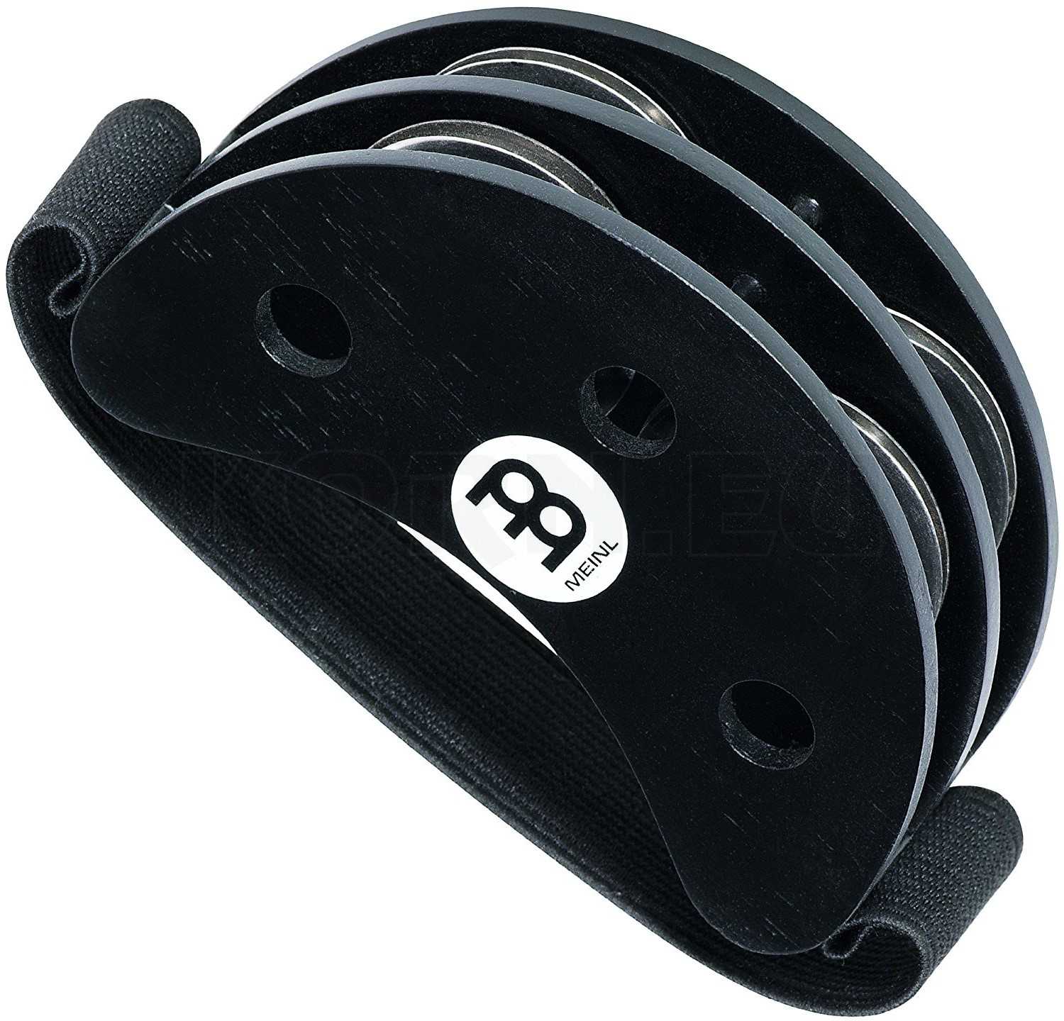 Meinl Foot Tambourine แทมมารีนแบบสวมเท้า รุ่น FJS2S-BK (Black)