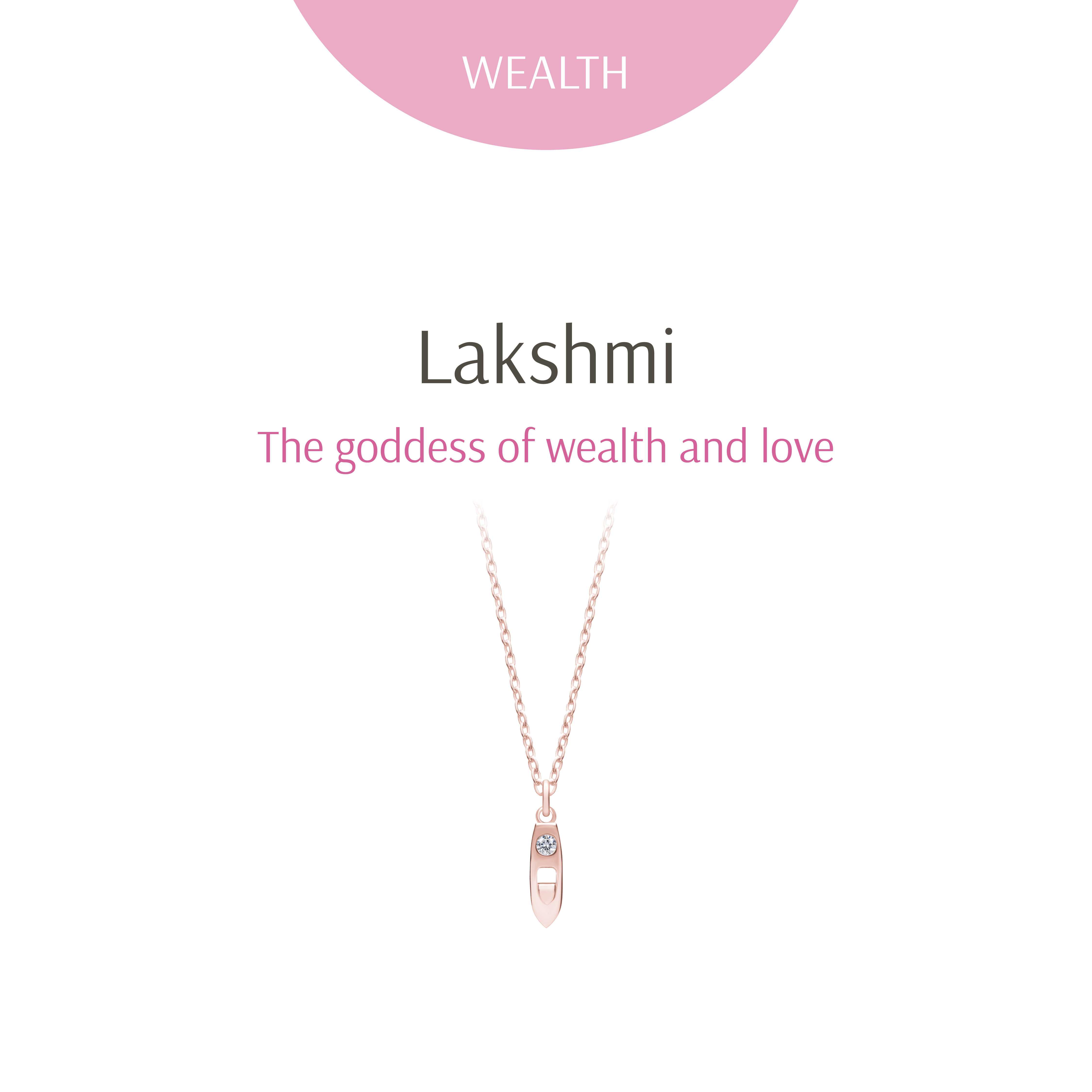 RAVIPA | Lakshmi Lotus Petal Rose Gold Necklace - สร้อยคอ