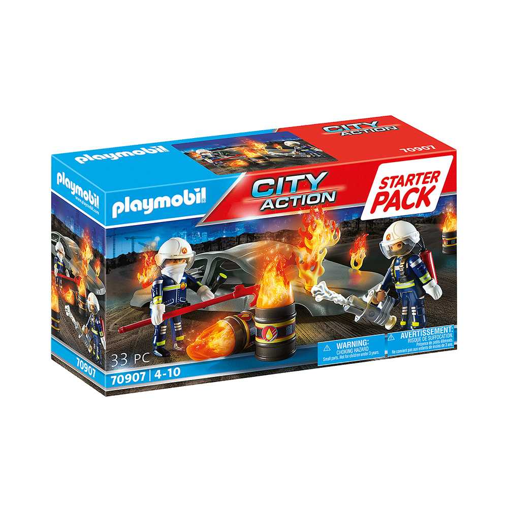 Playmobil สตาร์ทเตอร์ แพ็ค ฝึกซ้อมดับเพลิง PM-70907-22
