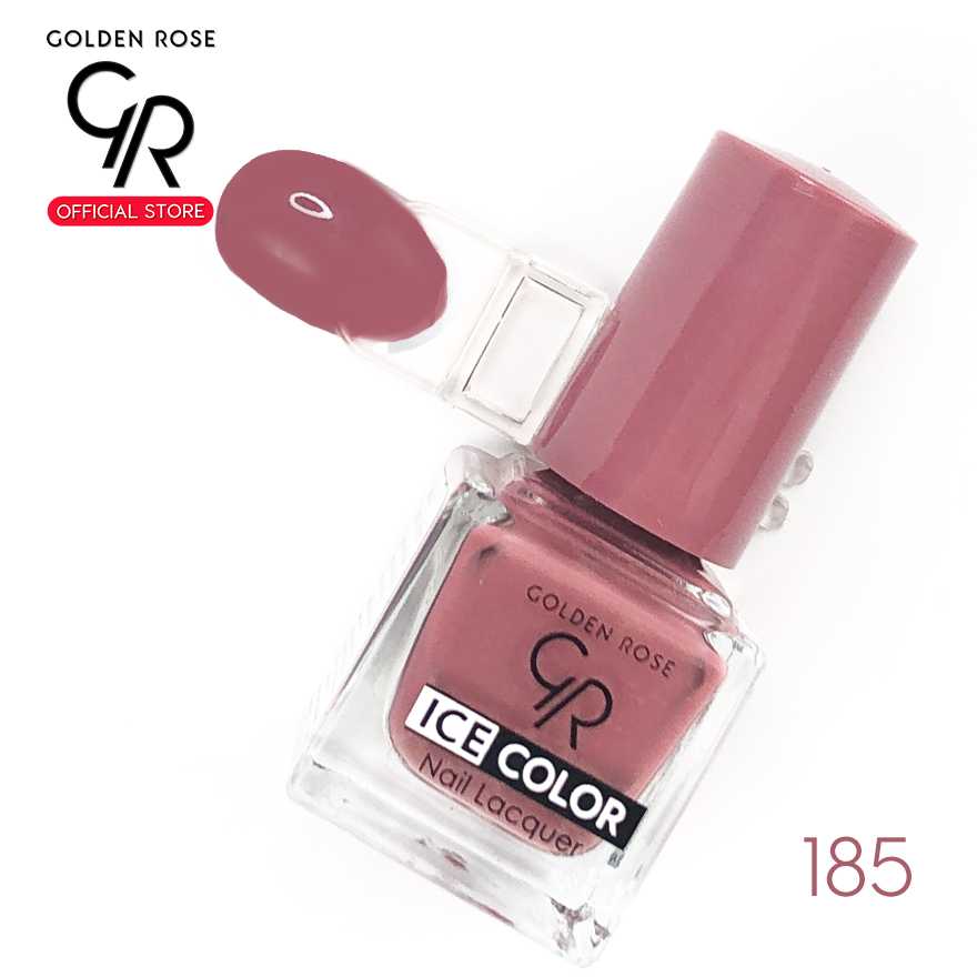 Golden Rose โกลเด้น โรส สีทาเล็บ ไอซ์ เนลล์ 6 มล. Ice no.185