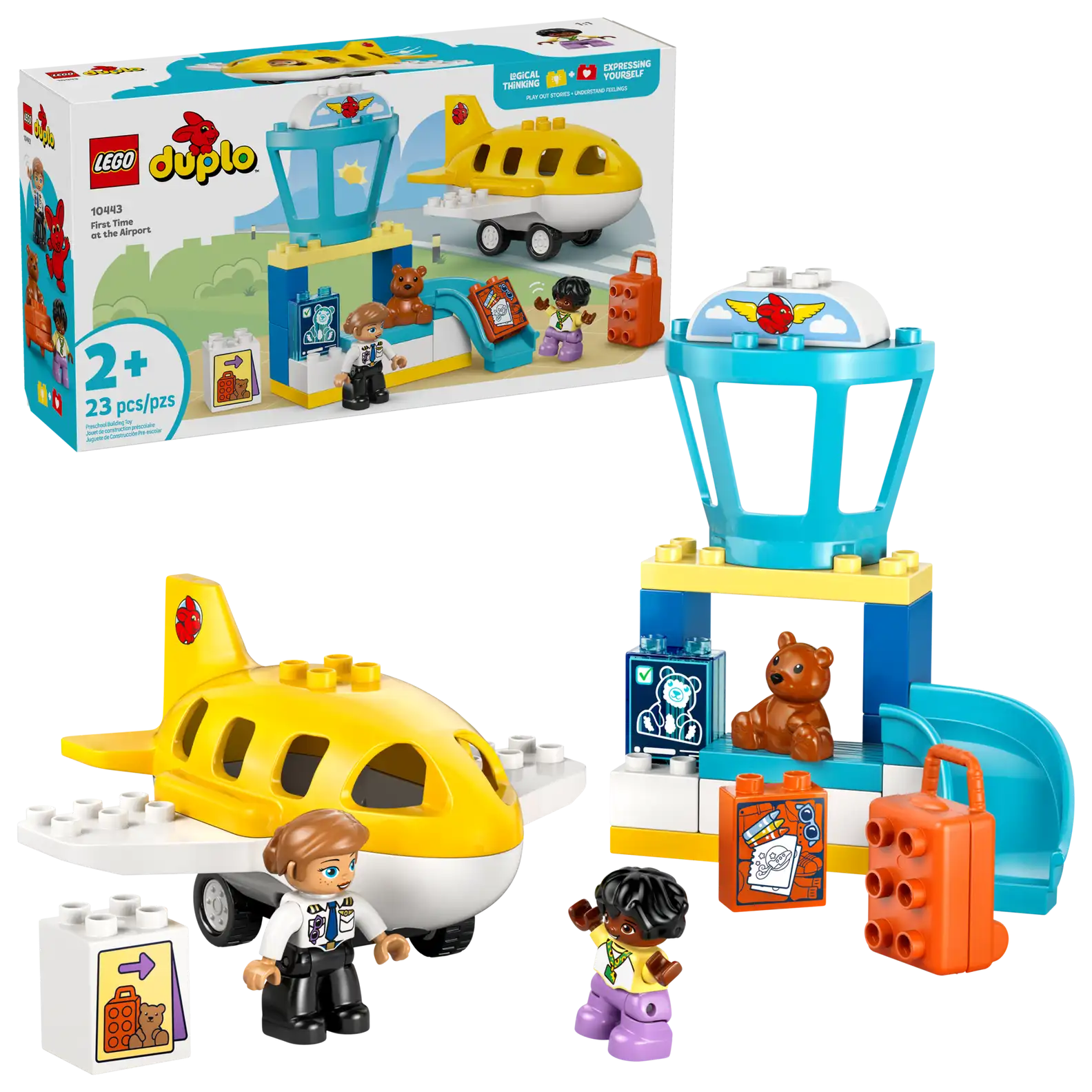 LEGO 10443 First Time at the Airport(สินค้าซื้อแล้วไม่รับเปลี่ยนคืน)