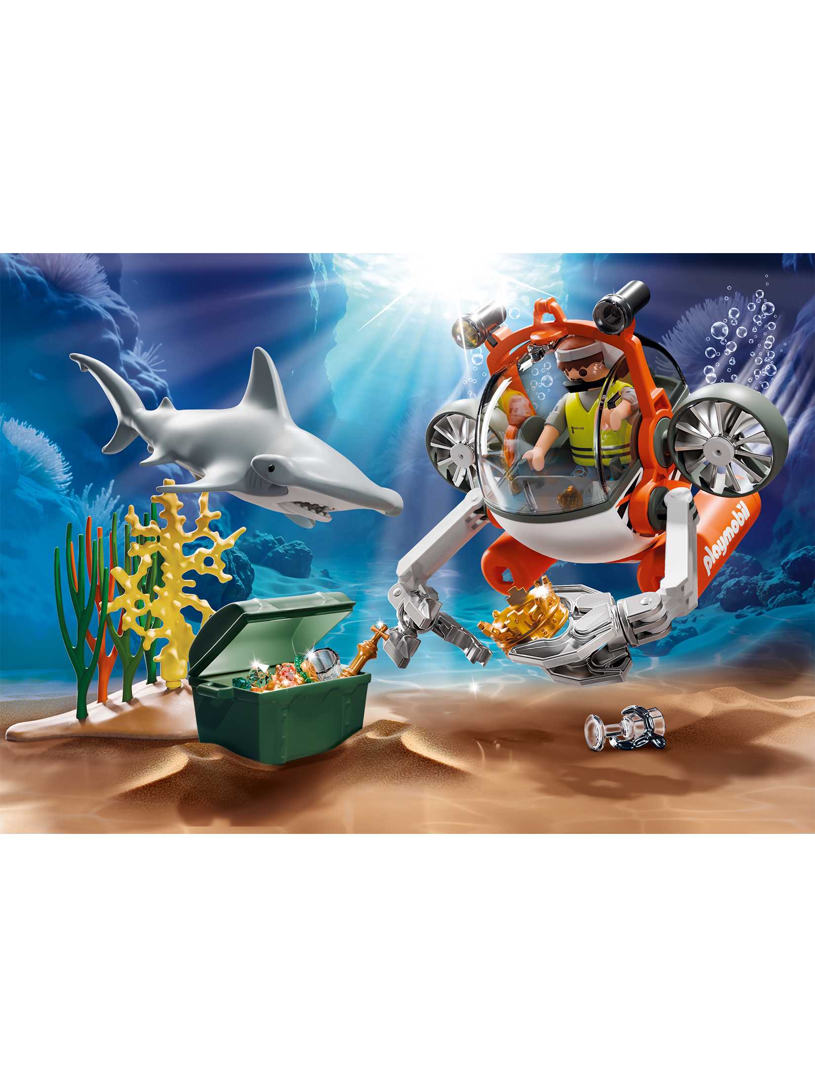 Playmobil 71860 โปรโมแพ็ค ล่าสมบัติใต้น้ำ