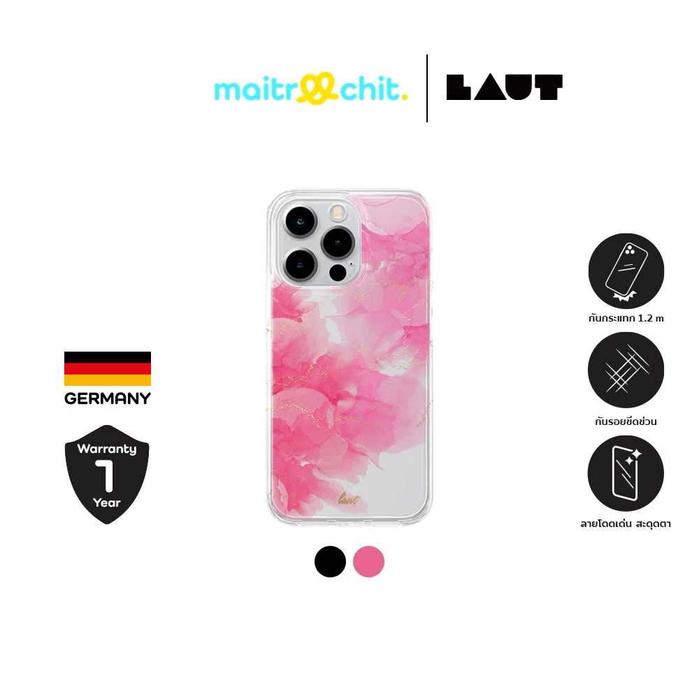 LAUT รุ่น Crystal Ink เคสสำหรับ iPhone 13/ 13 Pro/ 13 Pro Max