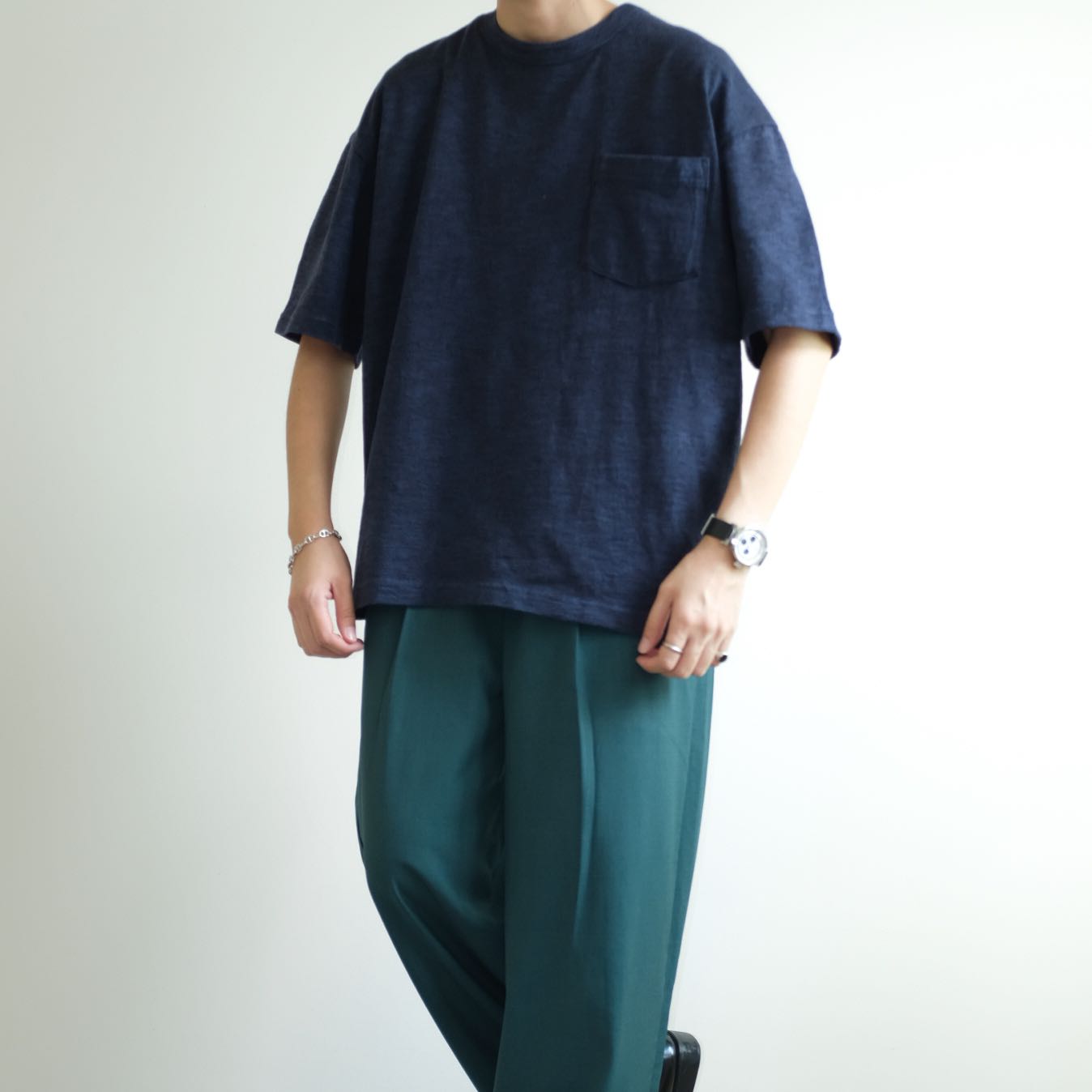 GU  Cropped Cotton Oversized Tees