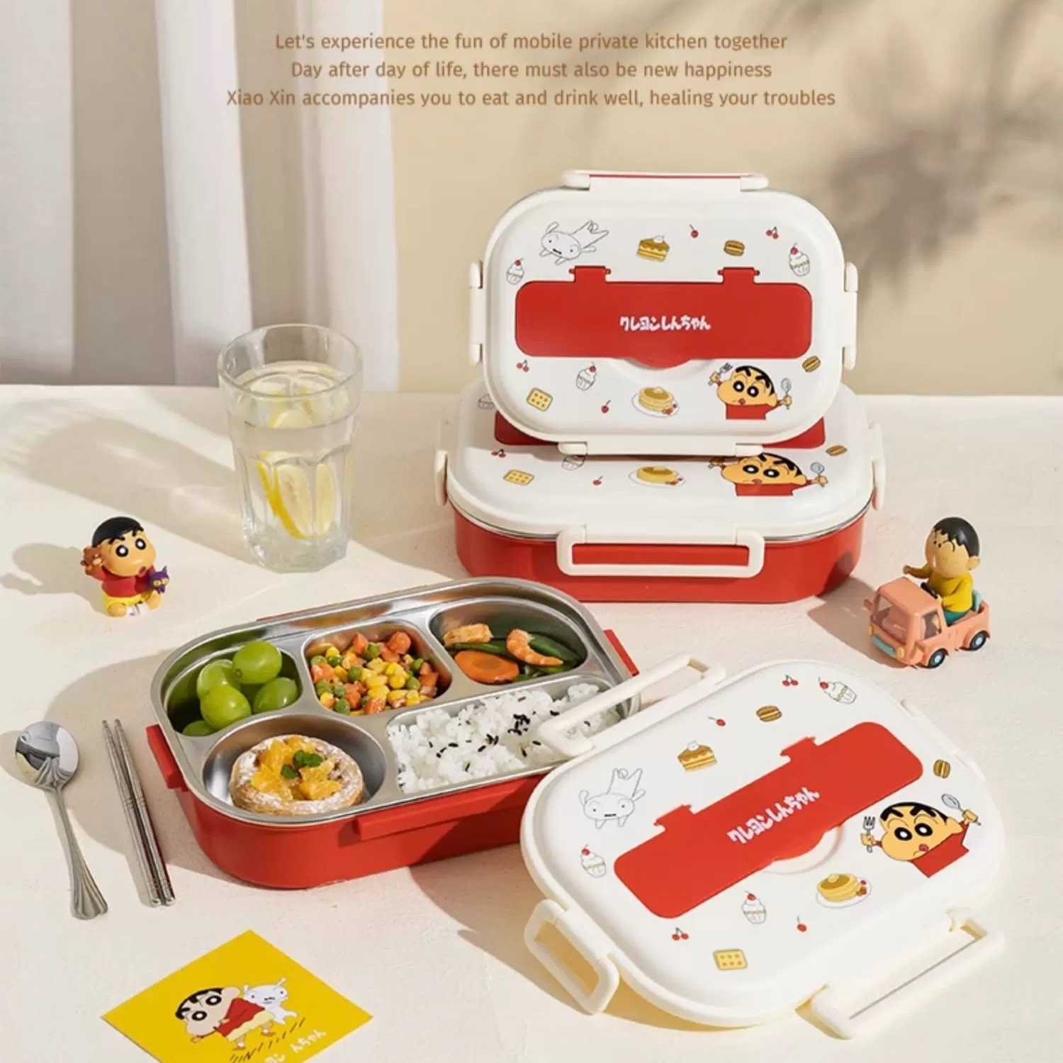 Preorder12-18วัน- กล่องข้าว ชินจัง ลิขสิทธิ์แท้