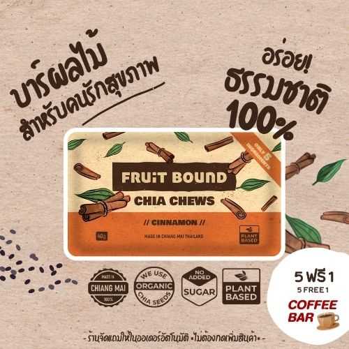 Fruit Bound Chia Chews Cinnamon
