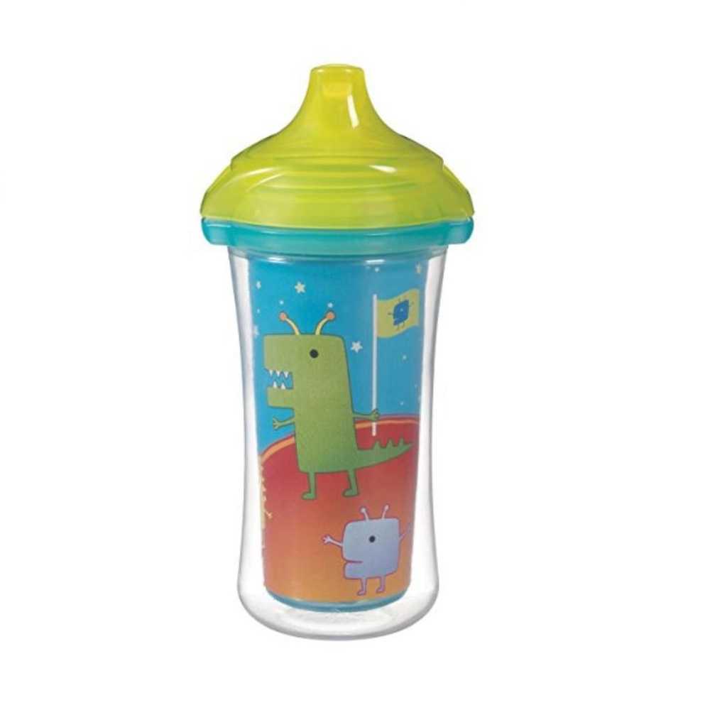 #แก้วหัดดื่ม Munckin : MNK15401# 9oz. Click Lock Insulated Sippy Cup - 1pk