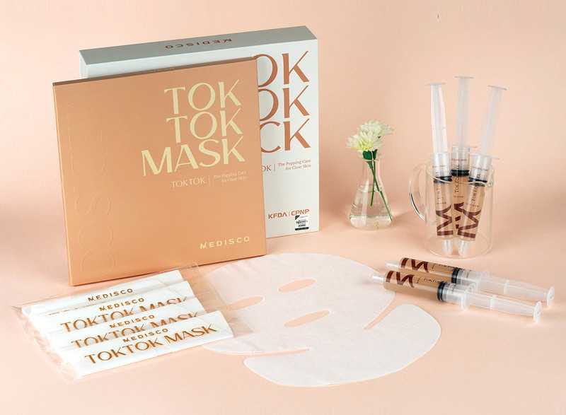 Medisco Tok Tok Mask 20 ml x 5 มาร์คบำรุงเร่งด่วน ของแท้ 💯 % นำเข้าจากประเทศเกาหลี