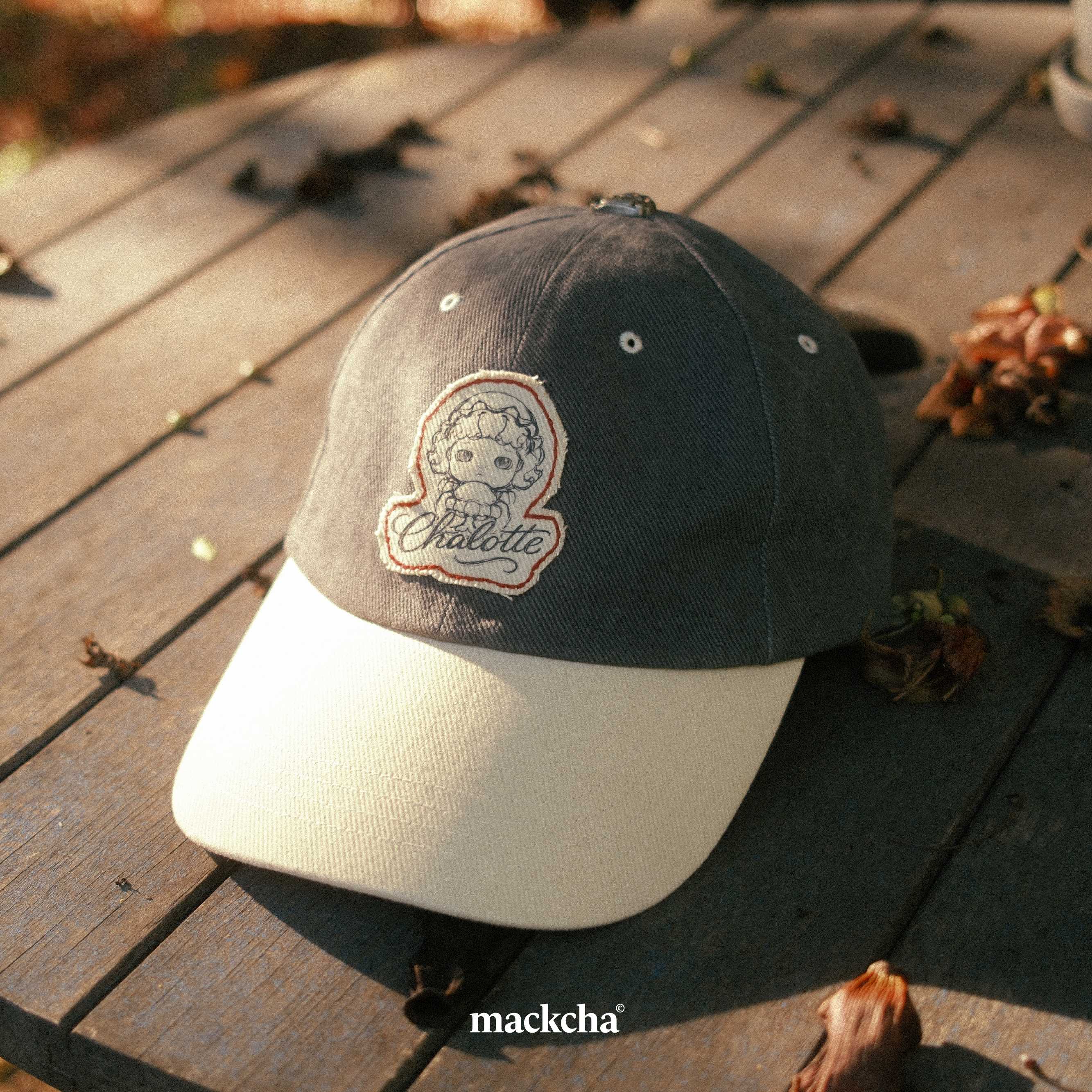 Chalotte Washed Two-Tone Cap