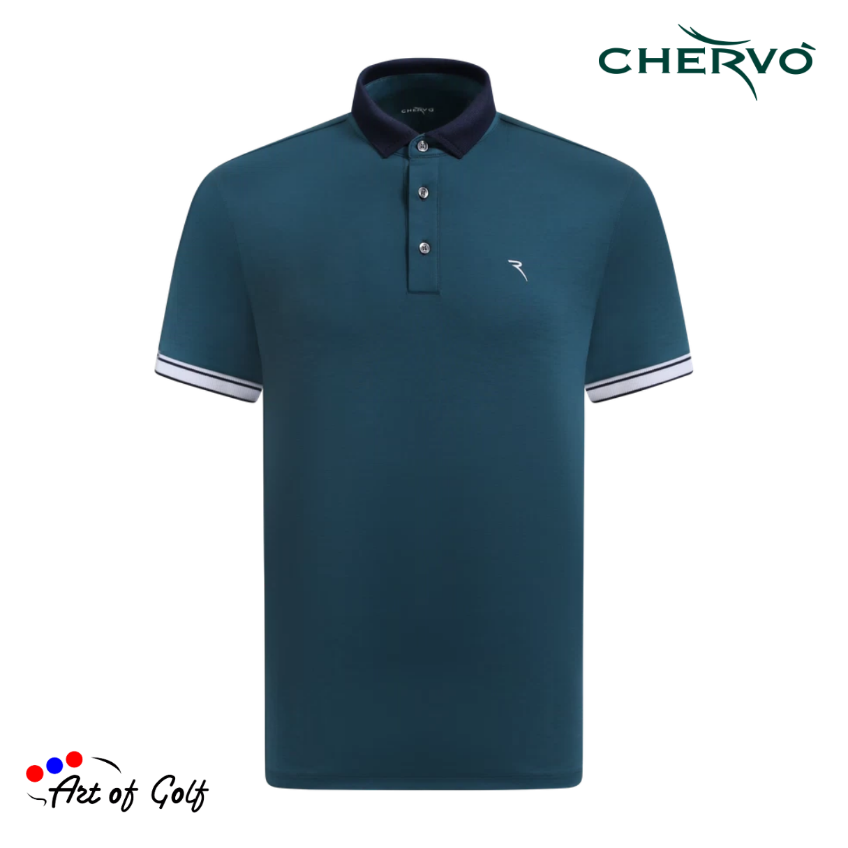 Chervò Astengo Polo 004F - Men (Green)