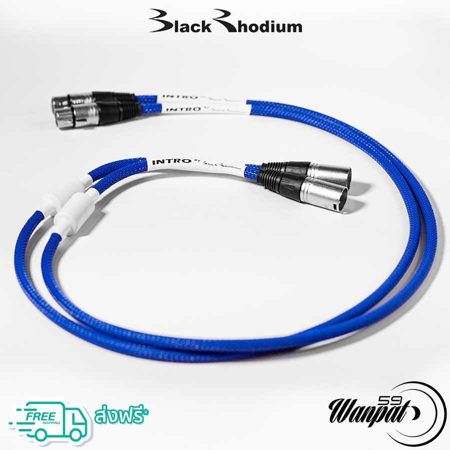 BLACK RHODIUM - Intro XLR Stereo Interconnect 1M.