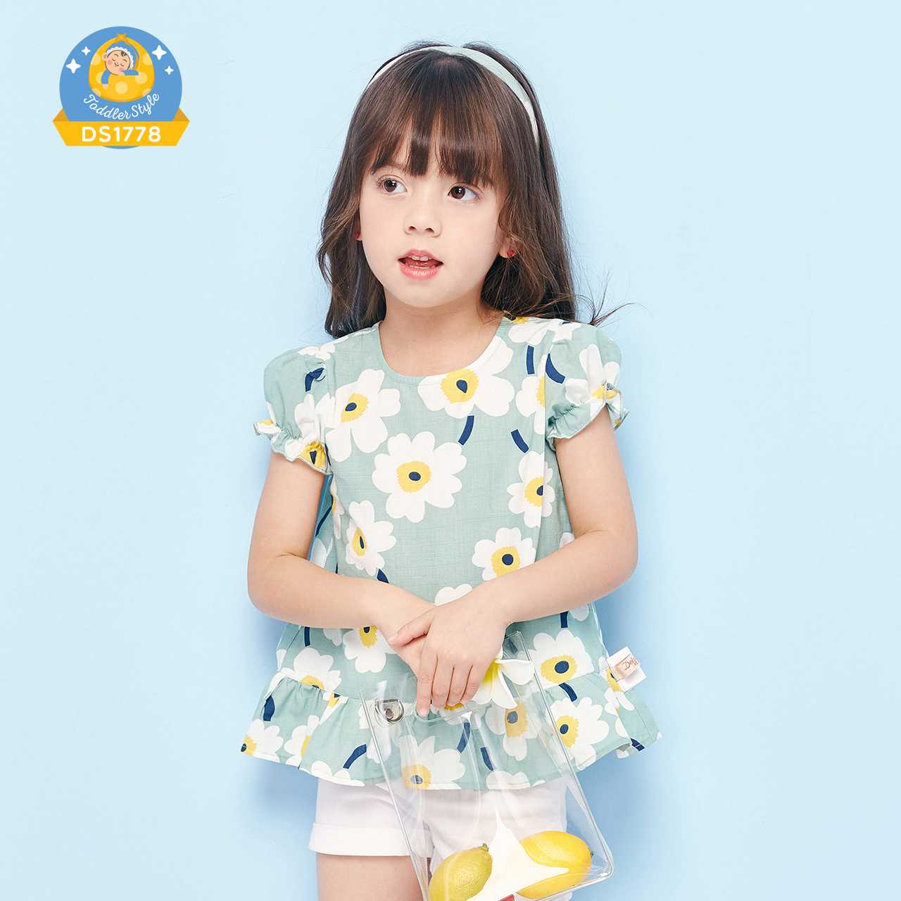 เสื้อแขนสั้น DS1778 (สีพาสเทล)