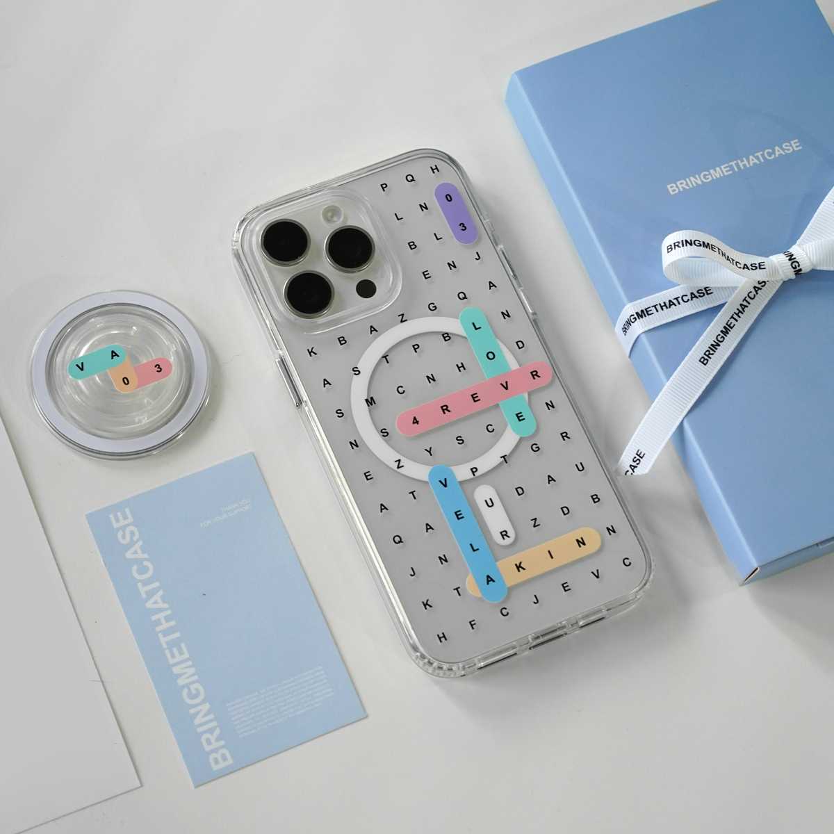 FILL IN THE PASTEL ขอบใส CLEAR MAGSAFE